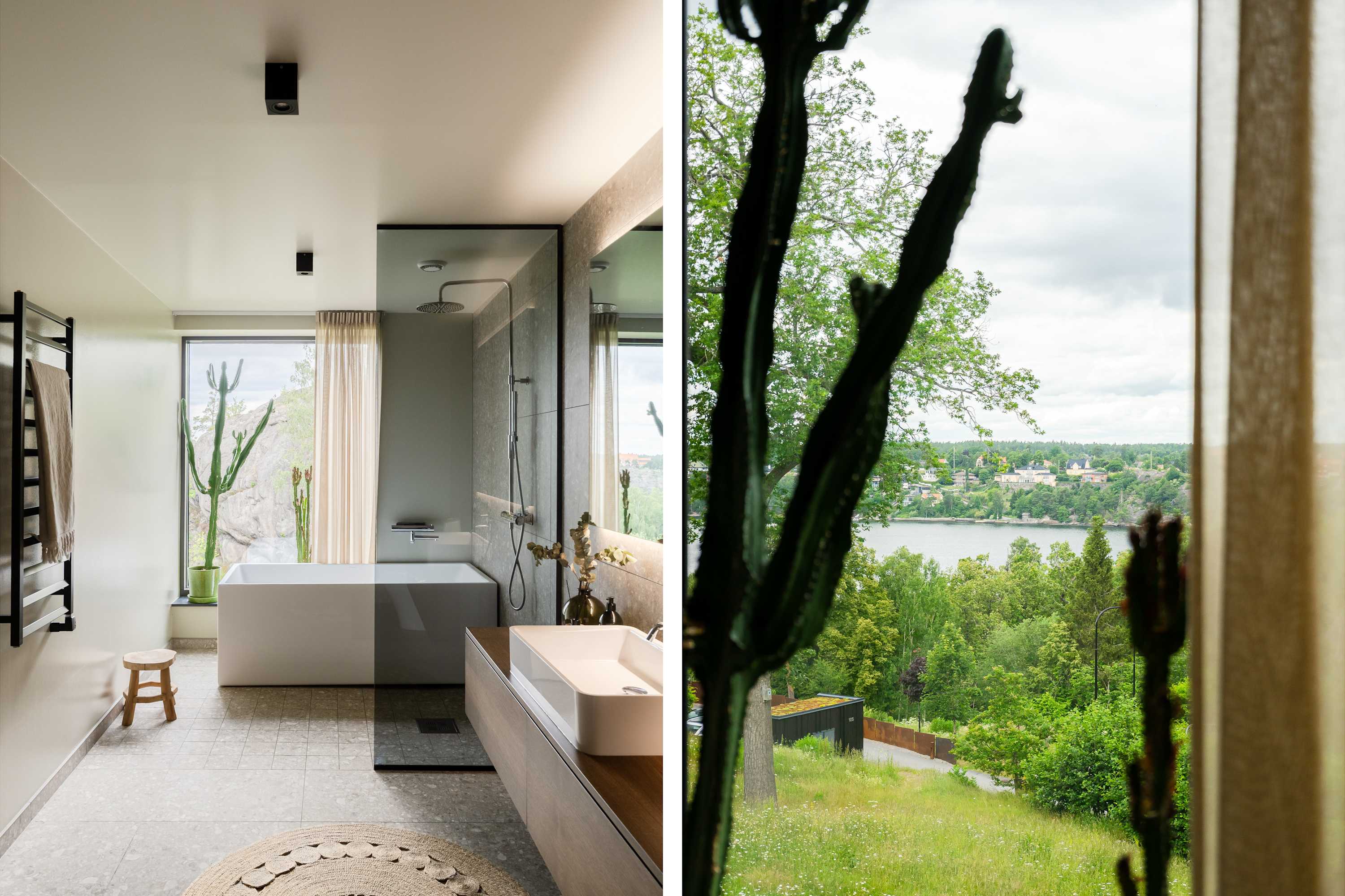 Modern Family Home with Rooftop near Stockholm