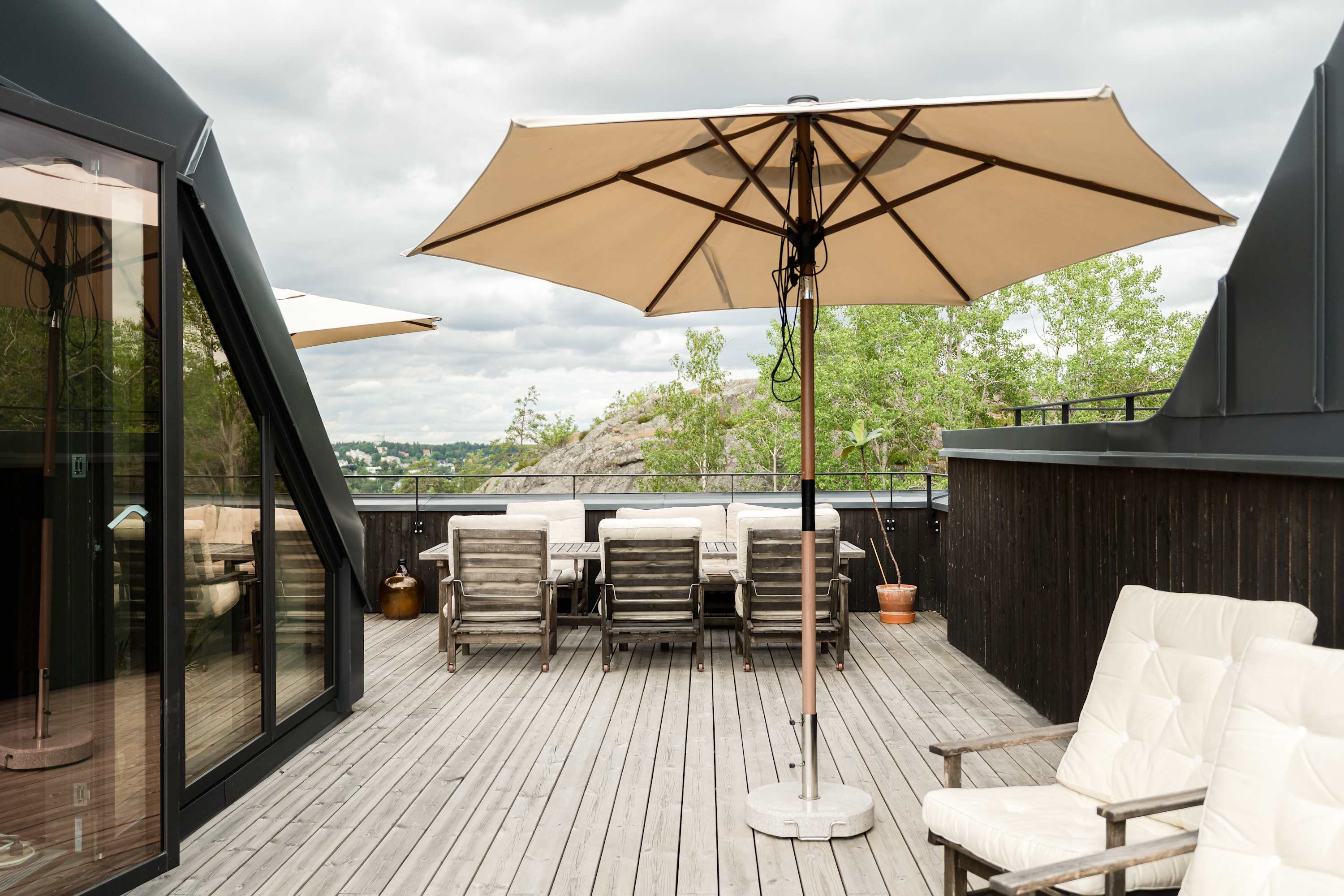 Modern Family Home with Rooftop near Stockholm