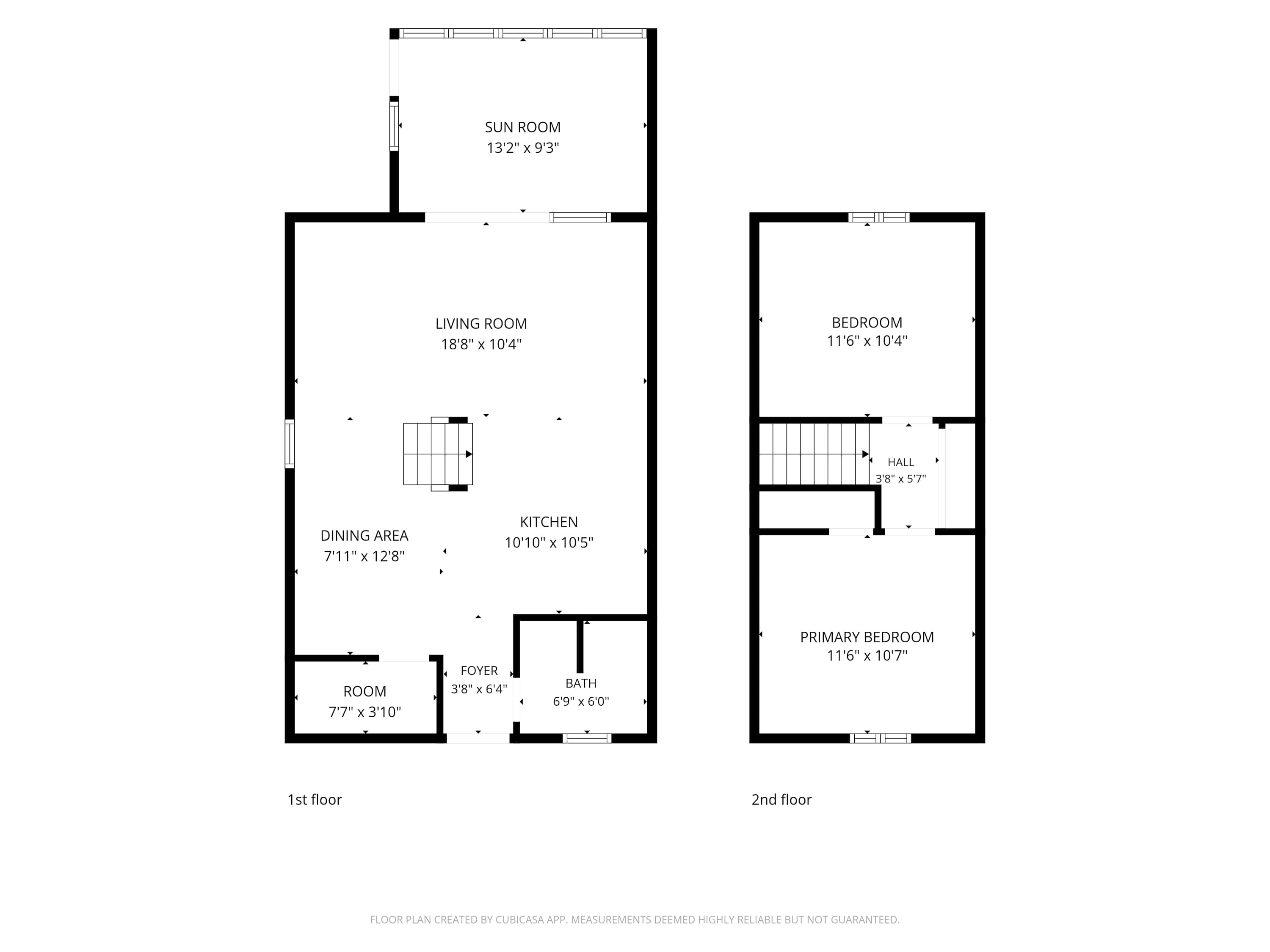 Chalet #93's Floor Plan Layout