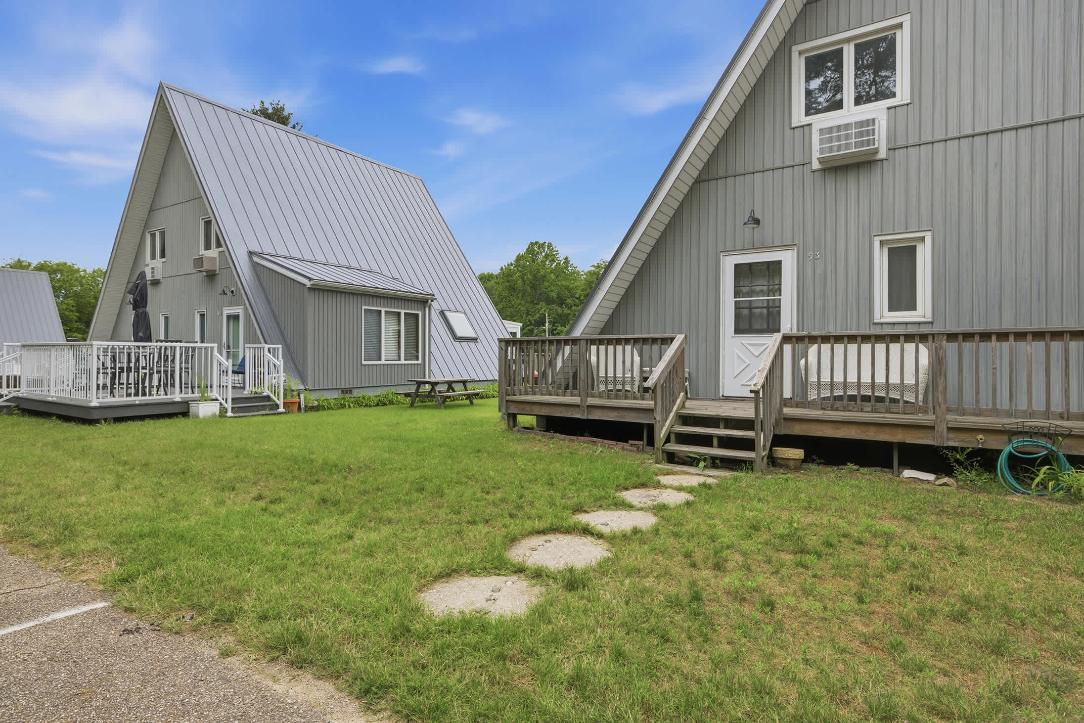 Enjoy quick access to Chalet on the Lake Resort amenities from Chalet #93.