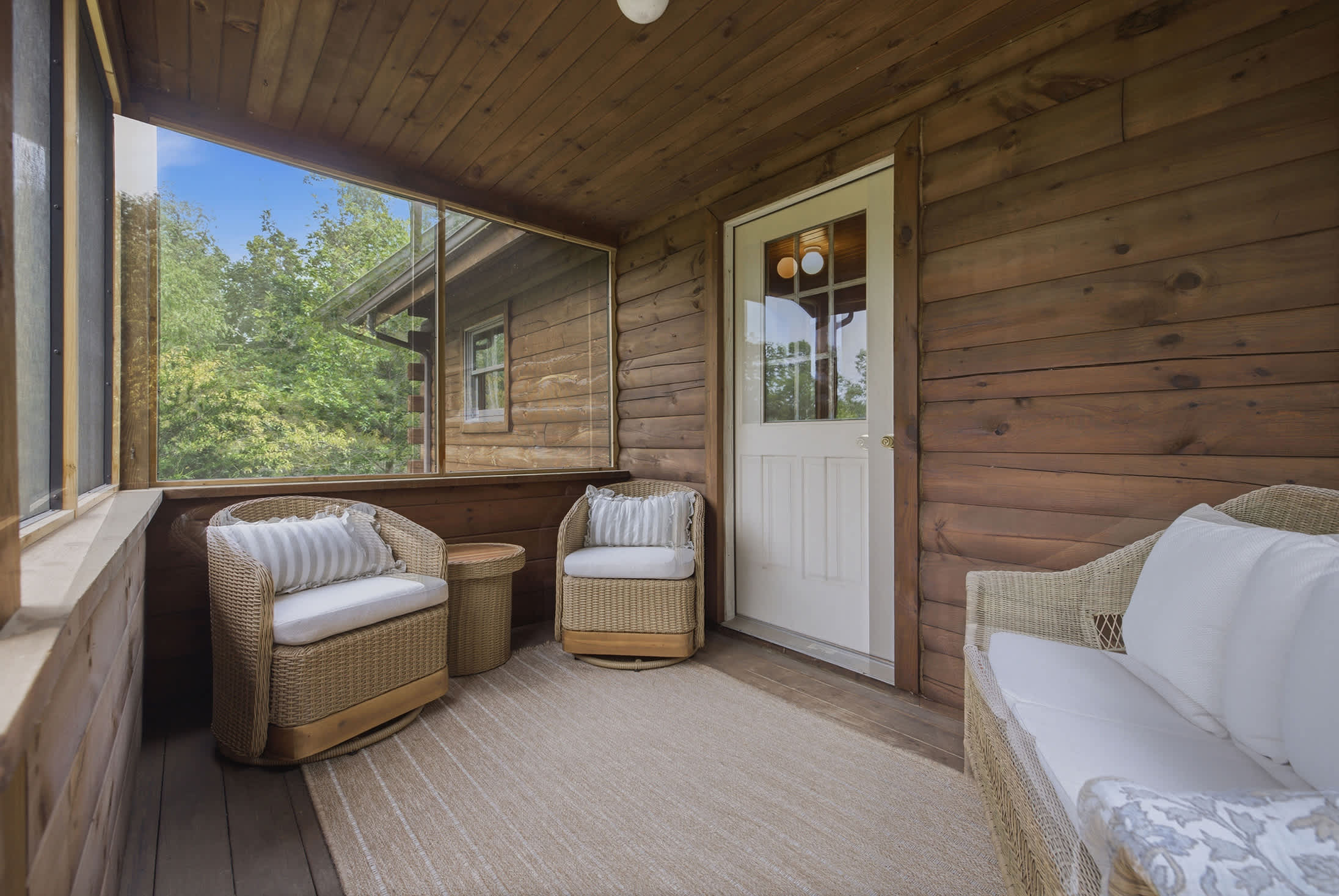 Sink into wicker, soak up the treetop views, and let the afternoon drift by.