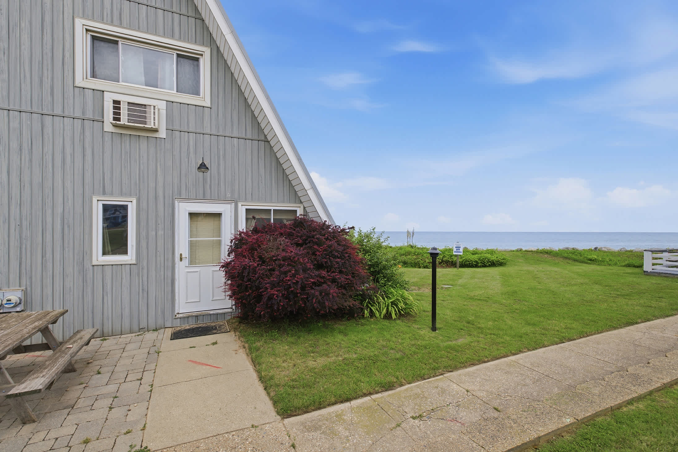 Enjoy a prime lakeside location with the beach just steps away.