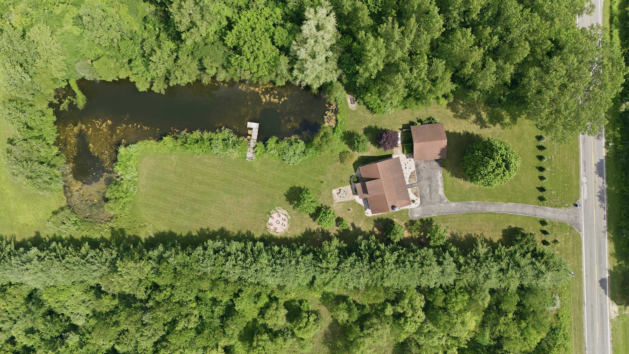 10 secluded acres with a pond all your own.