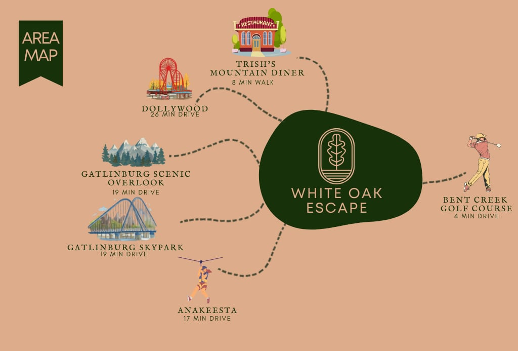 Gatlinburg Escape for 6 w Sauna & Community Pool! 4