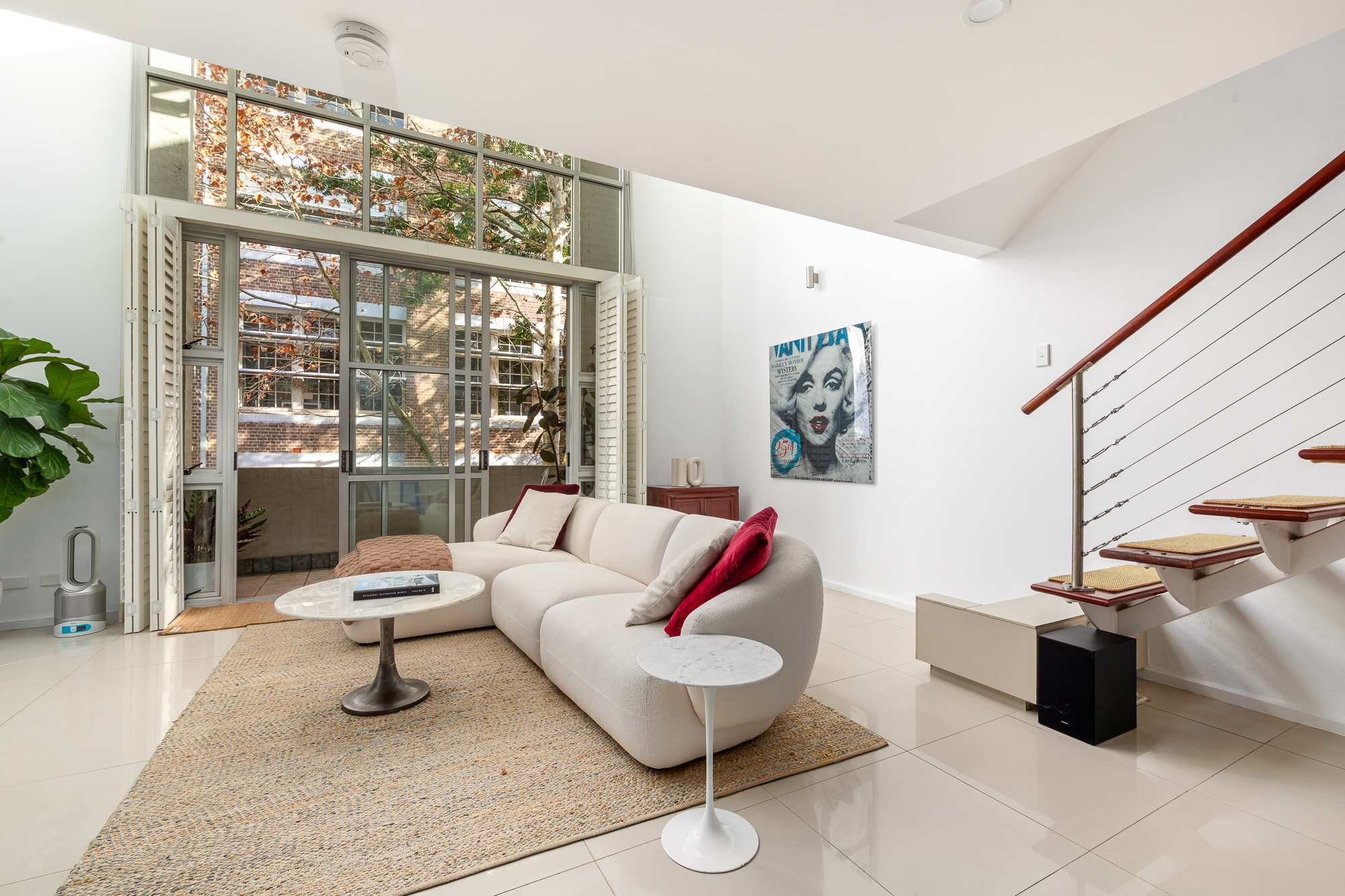 Manhattan Tri-Level Warehouse Style Apartment