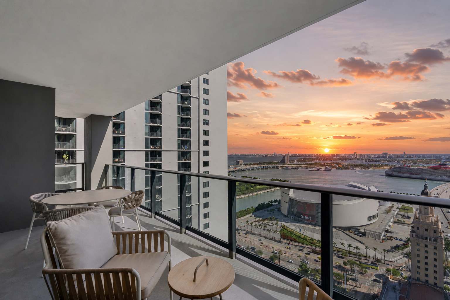New 3BR · Rooftop Cabanas · Steps to Fan Fest