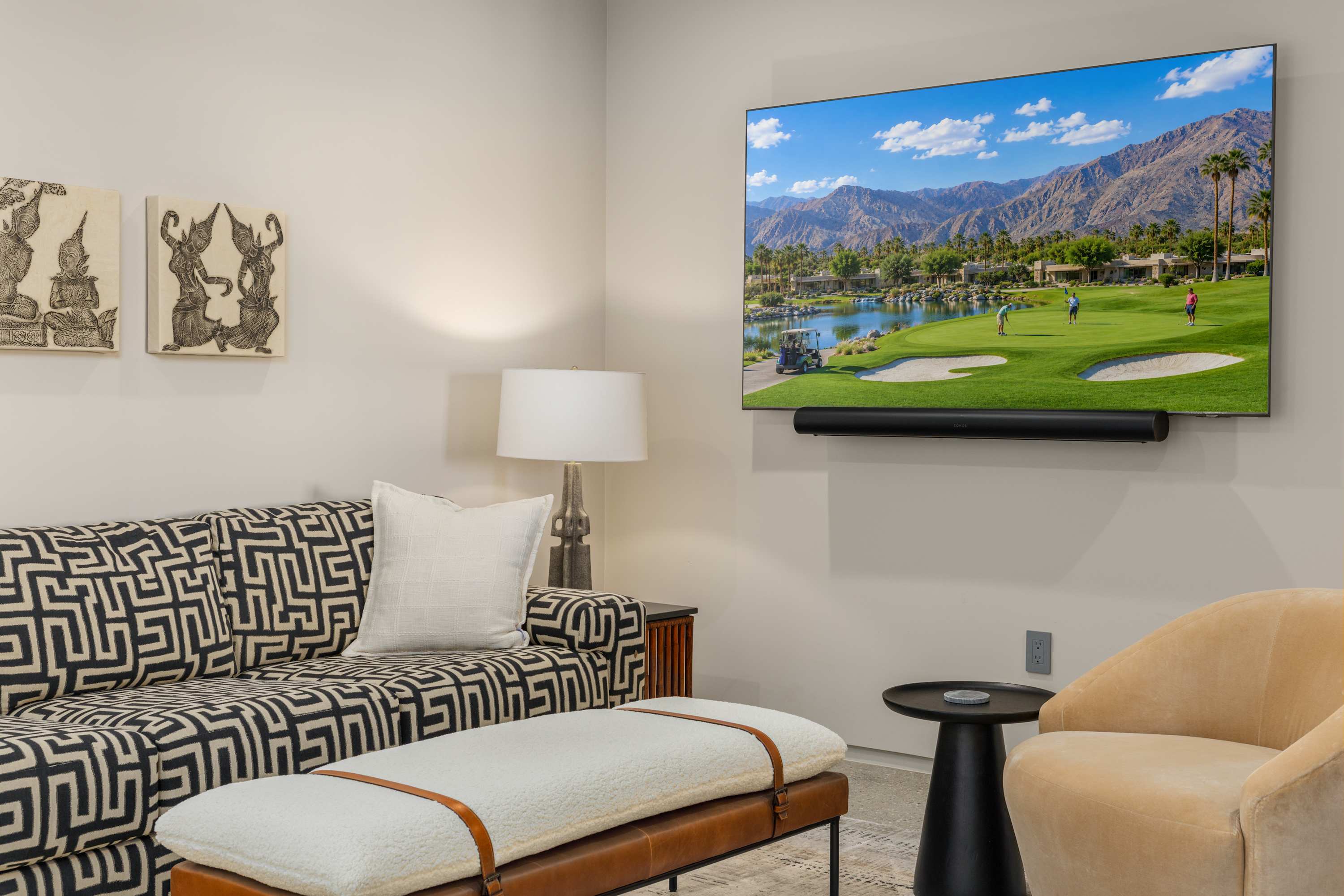 Den | VISTA in Palm Desert, California by Luxus Vacation Properties