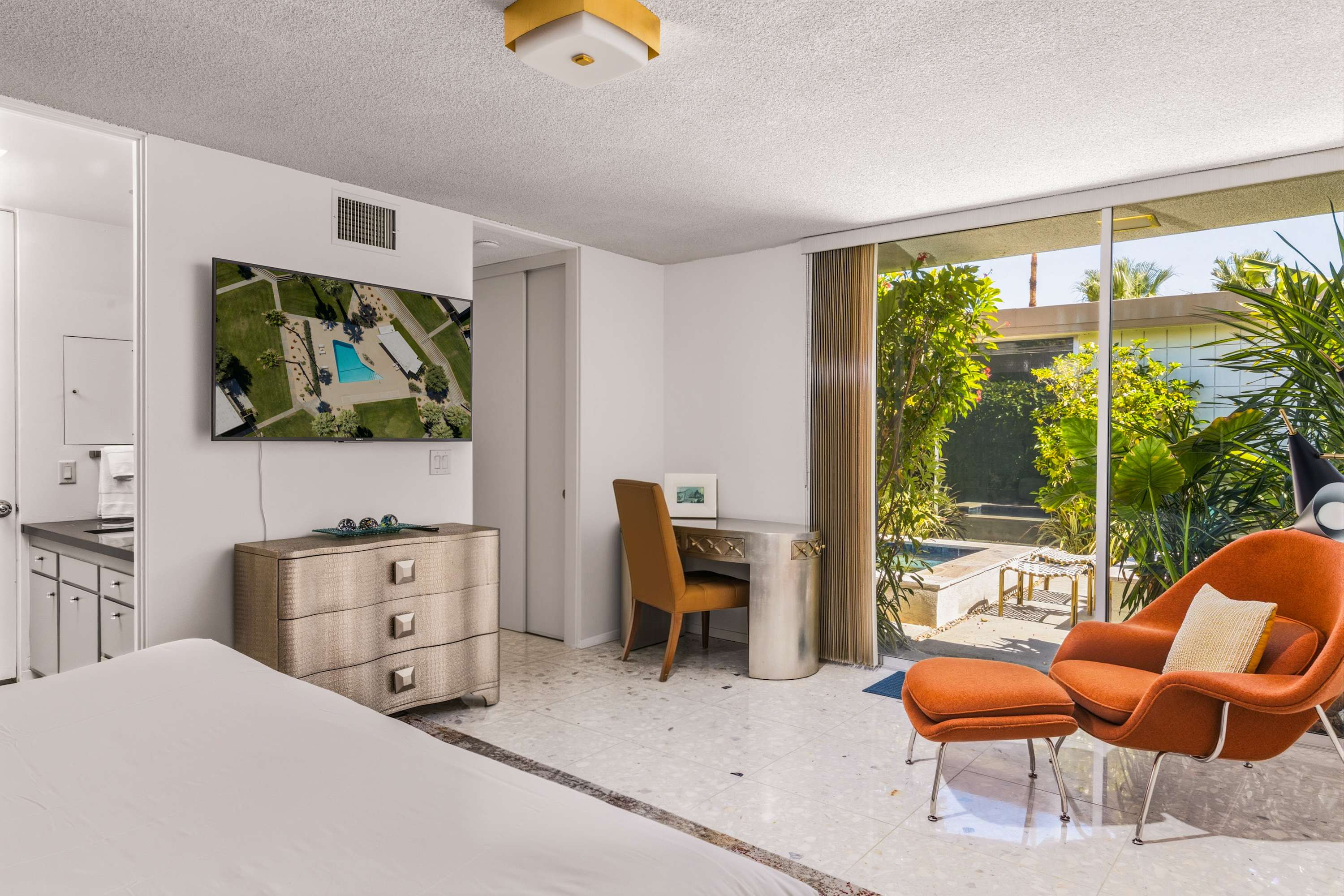 Bedroom 3 | Sandpiper Empress in Palm Desert, California by Luxus Vacation Properties