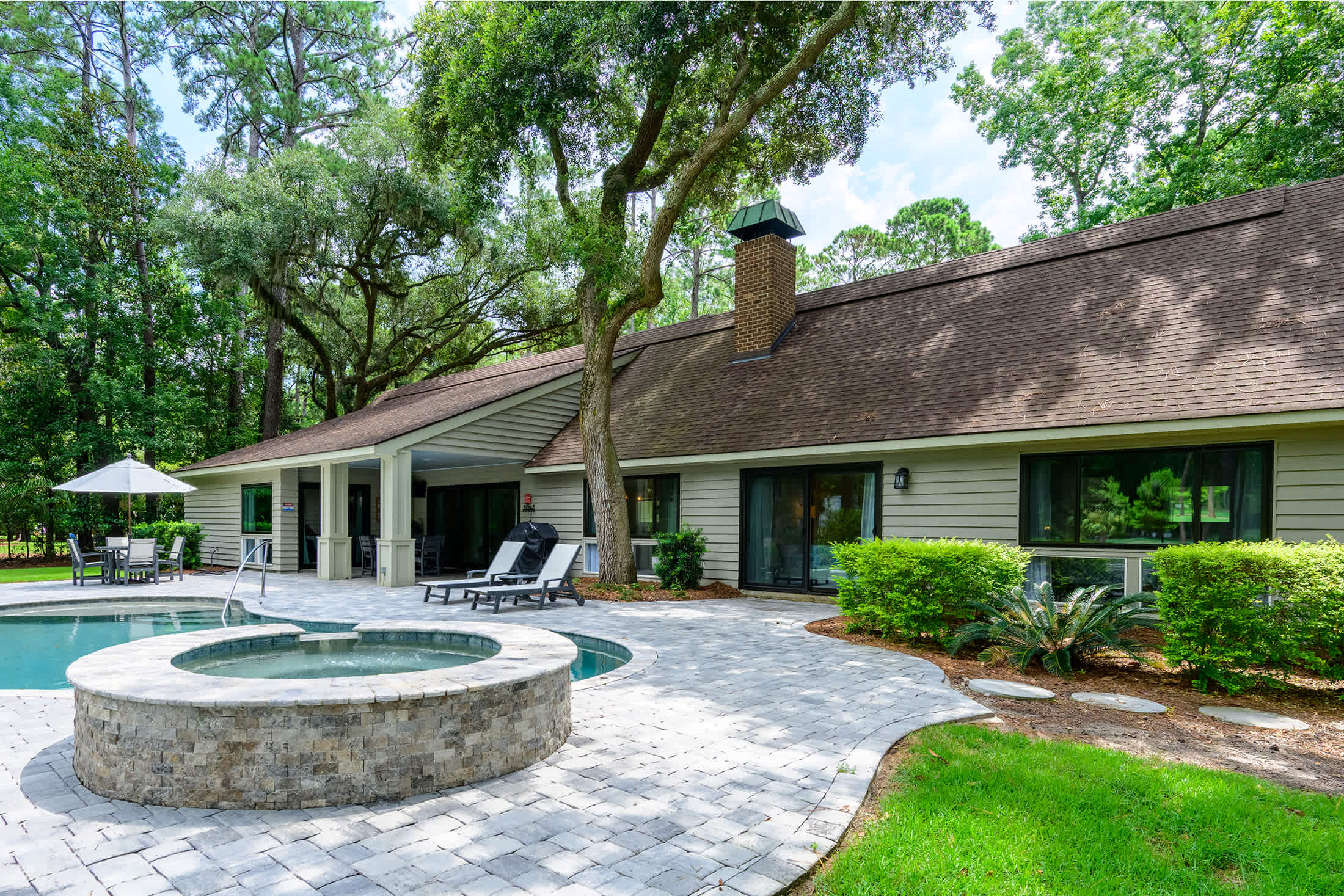Spacious Pet Friendly Home Sea Pines Golf Views
