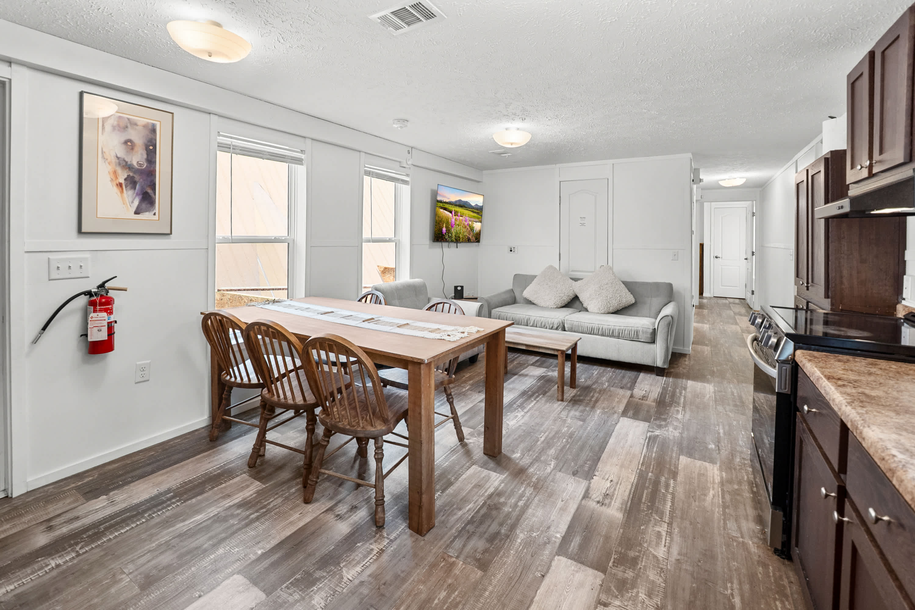 An inviting open layout designed for relaxing and connecting