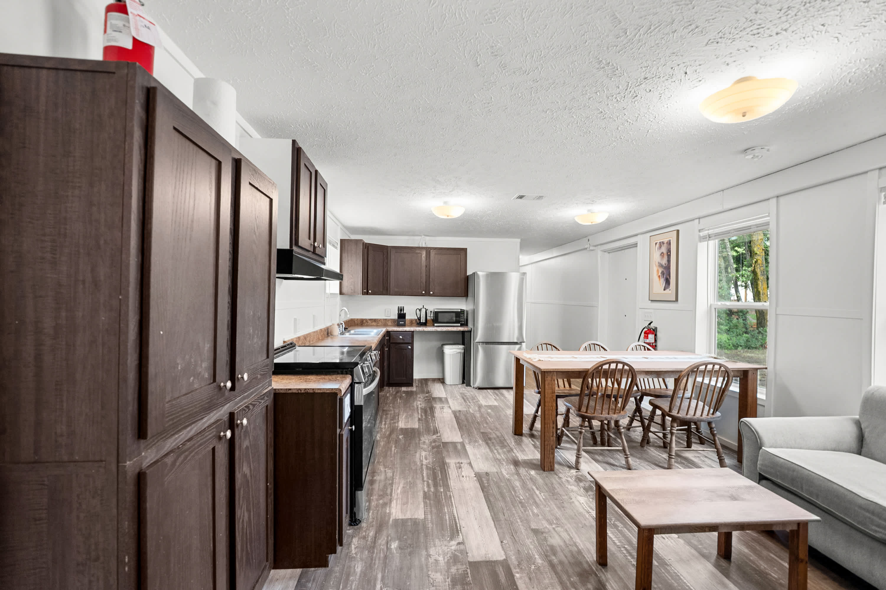An inviting open layout designed for relaxing and connecting