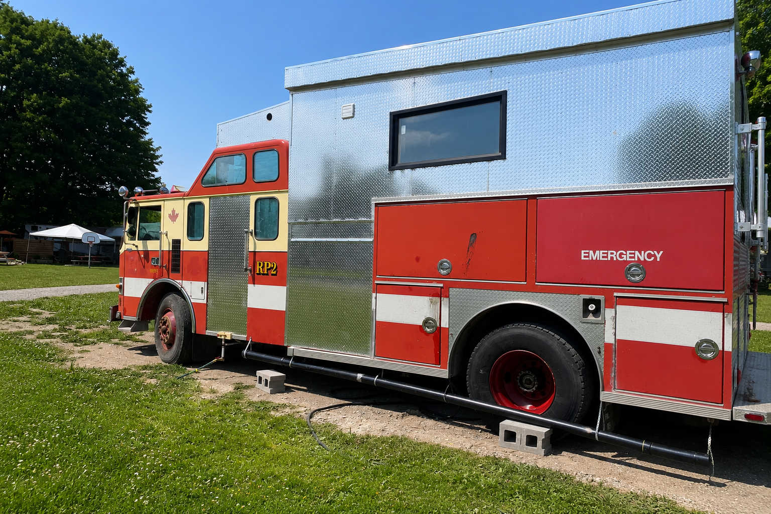 Unique Fire Truck at Rainbow Valley #07