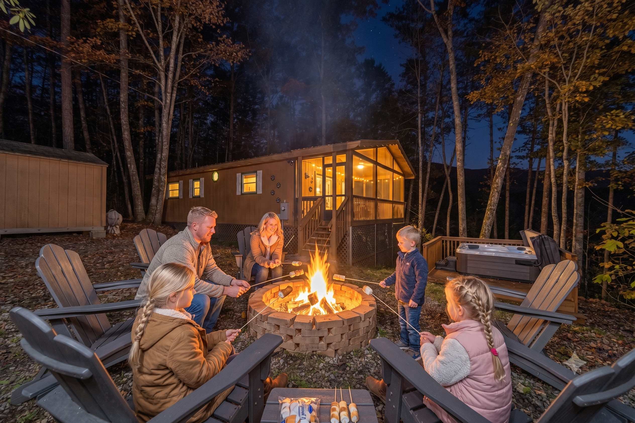 WANDERLUST - CHARMING MOUNTAIN CABIN W/ HOT TUB