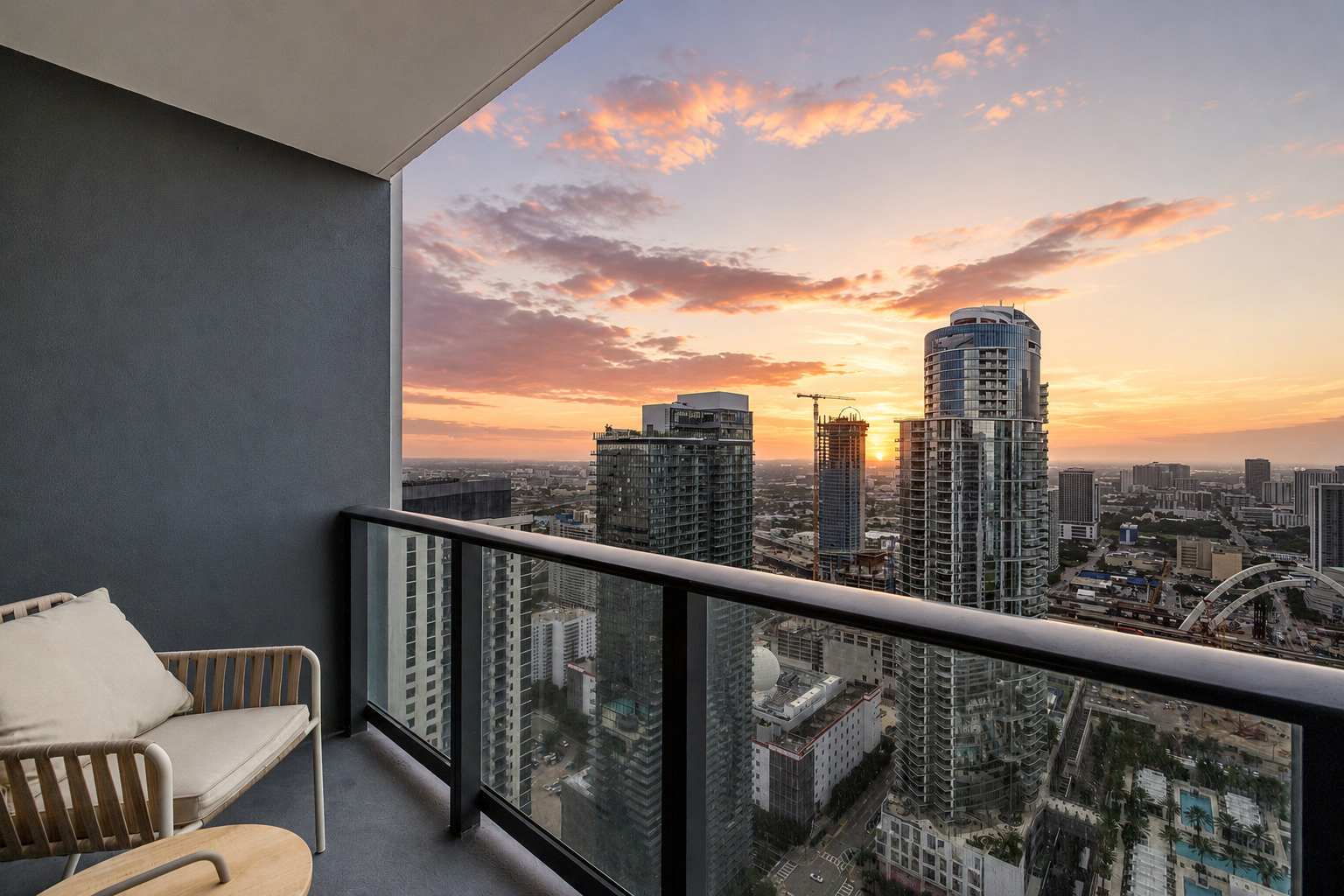 Chic 1BR · Free Transit · Near FIFA Fan Fest