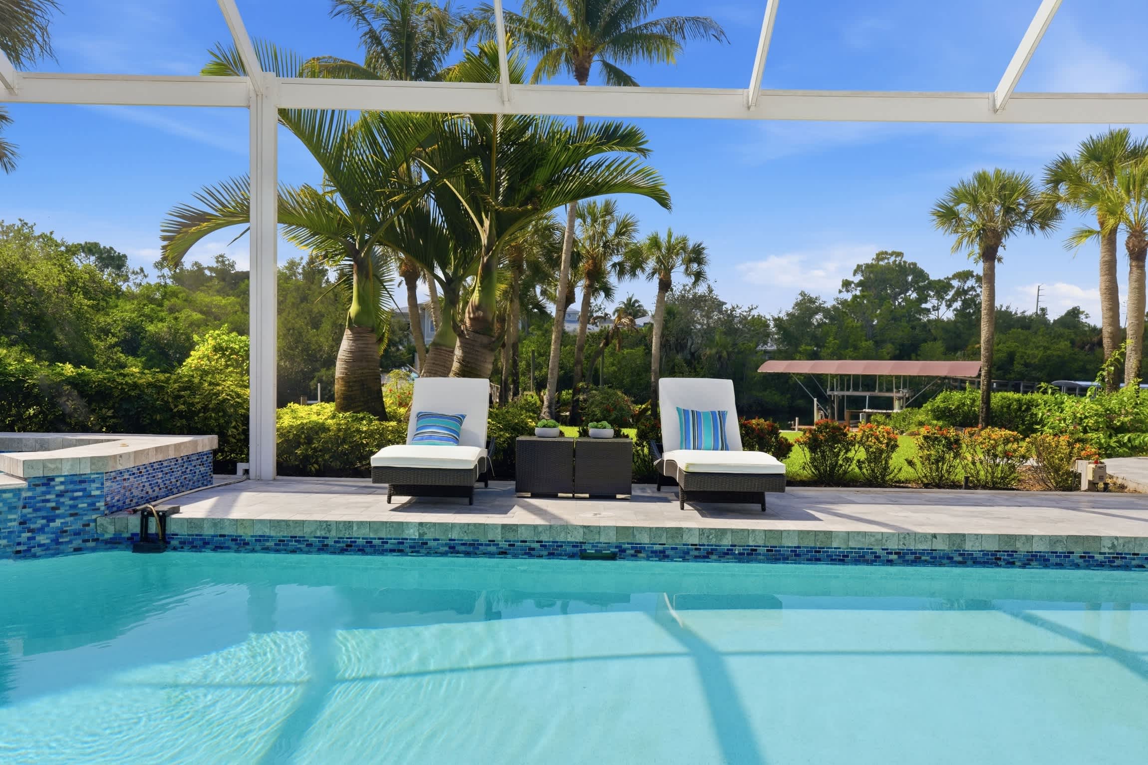 Riverfront Retreat with Pool Spa Dock | Photo 61