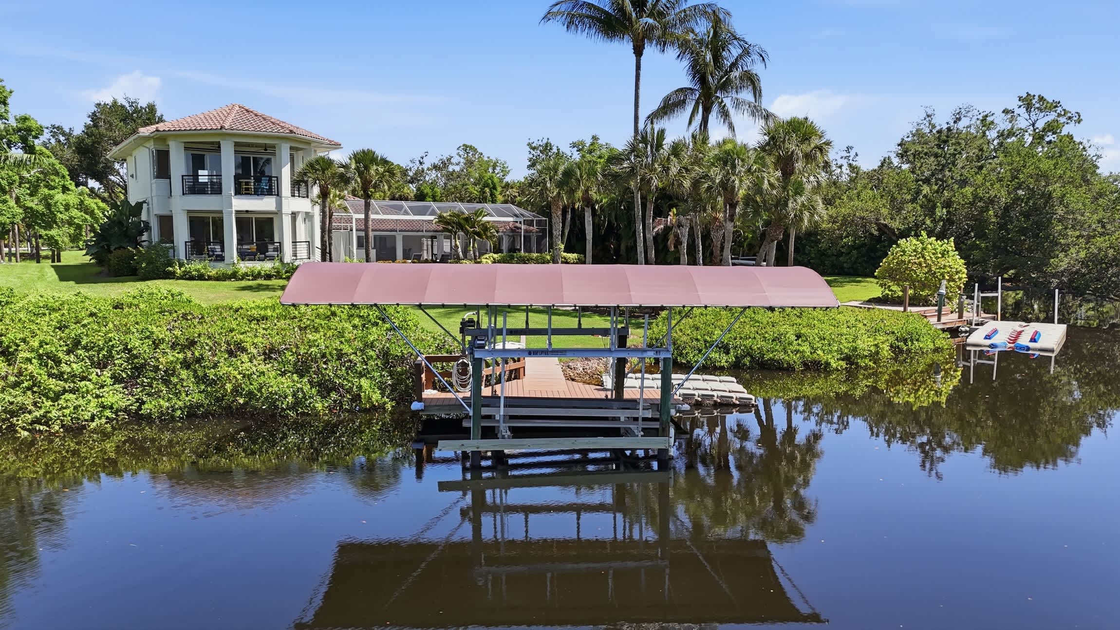 Riverfront Retreat with Pool Spa Dock | Photo 69
