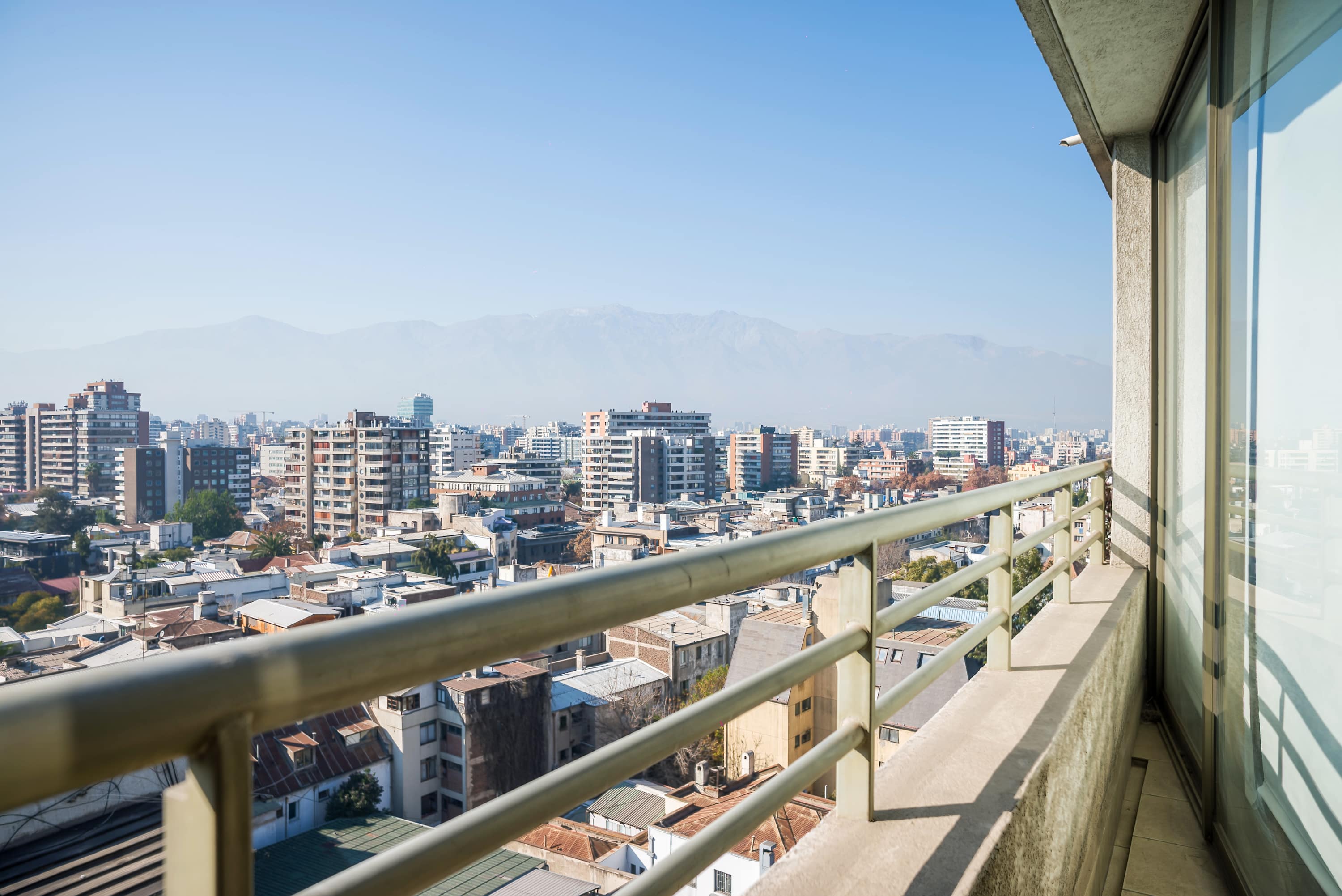 Enjoy stunning city and mountain views from your private balcony, perfect for morning coffee or evening relaxation.