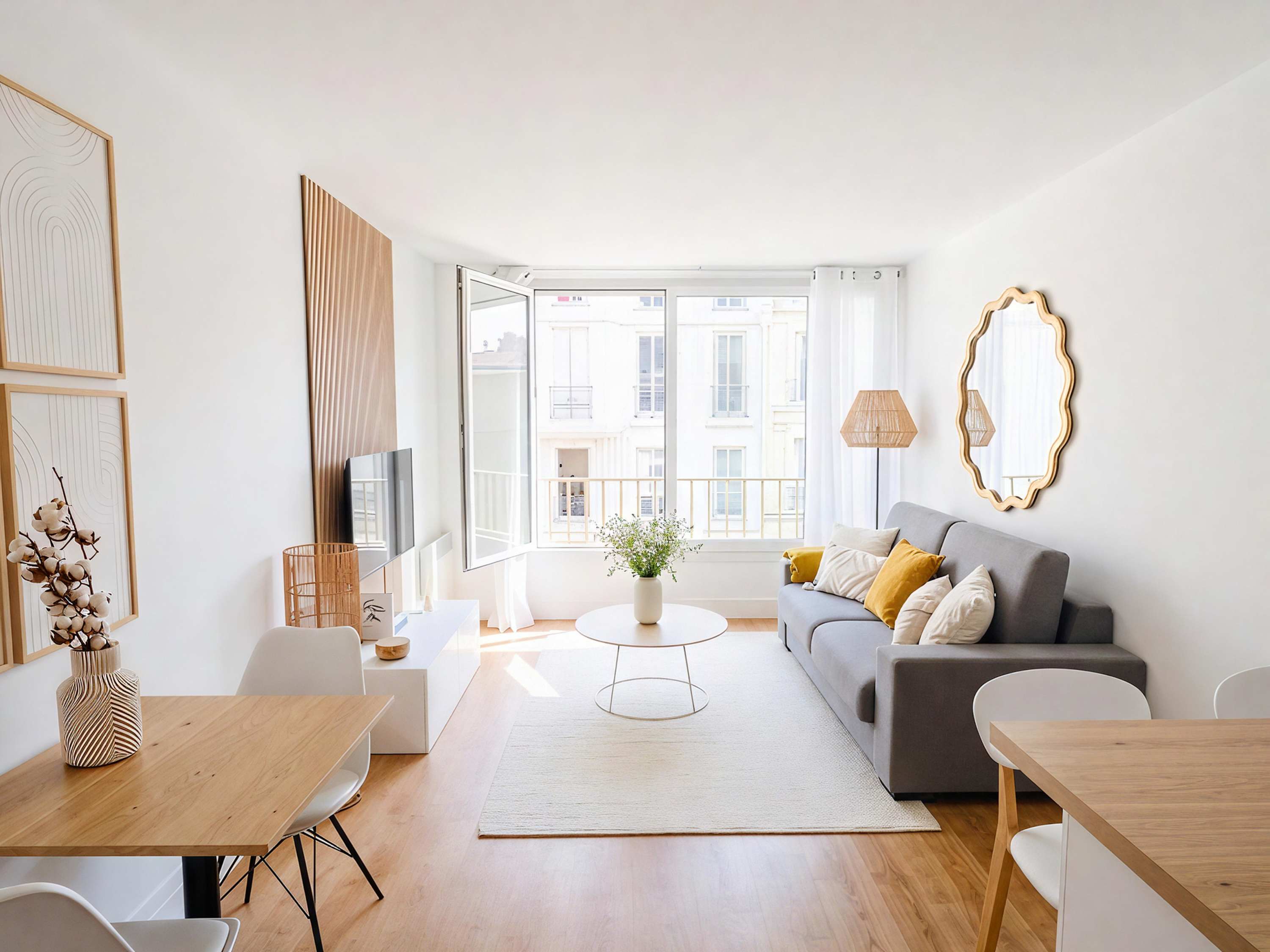 Large Bright Studio 5mins from Champs Elysees — Paris, Île-de-France — vacation rental