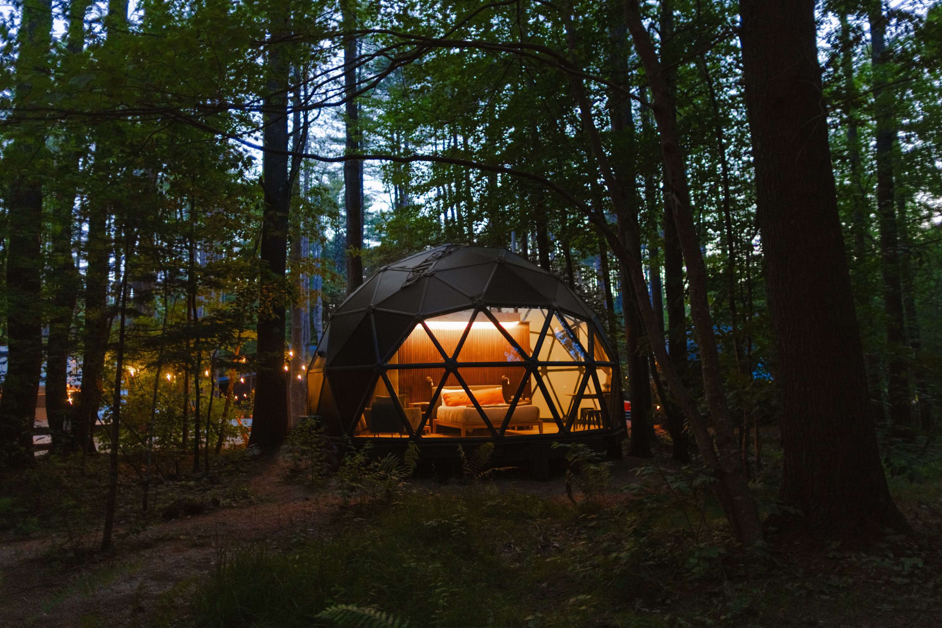 Gorgeous Geodesic Dome With Kitchenette And Outdoor Seating - Unique Oasis - Freeport, ME