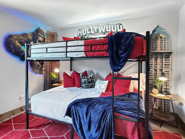 Queen over Queen Bunk Beds