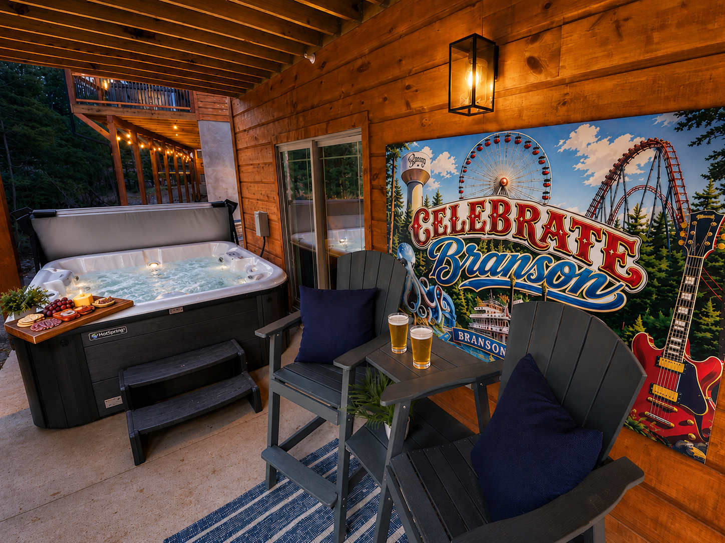 213 Stunning, Gameroom, creek, walk to lazy river