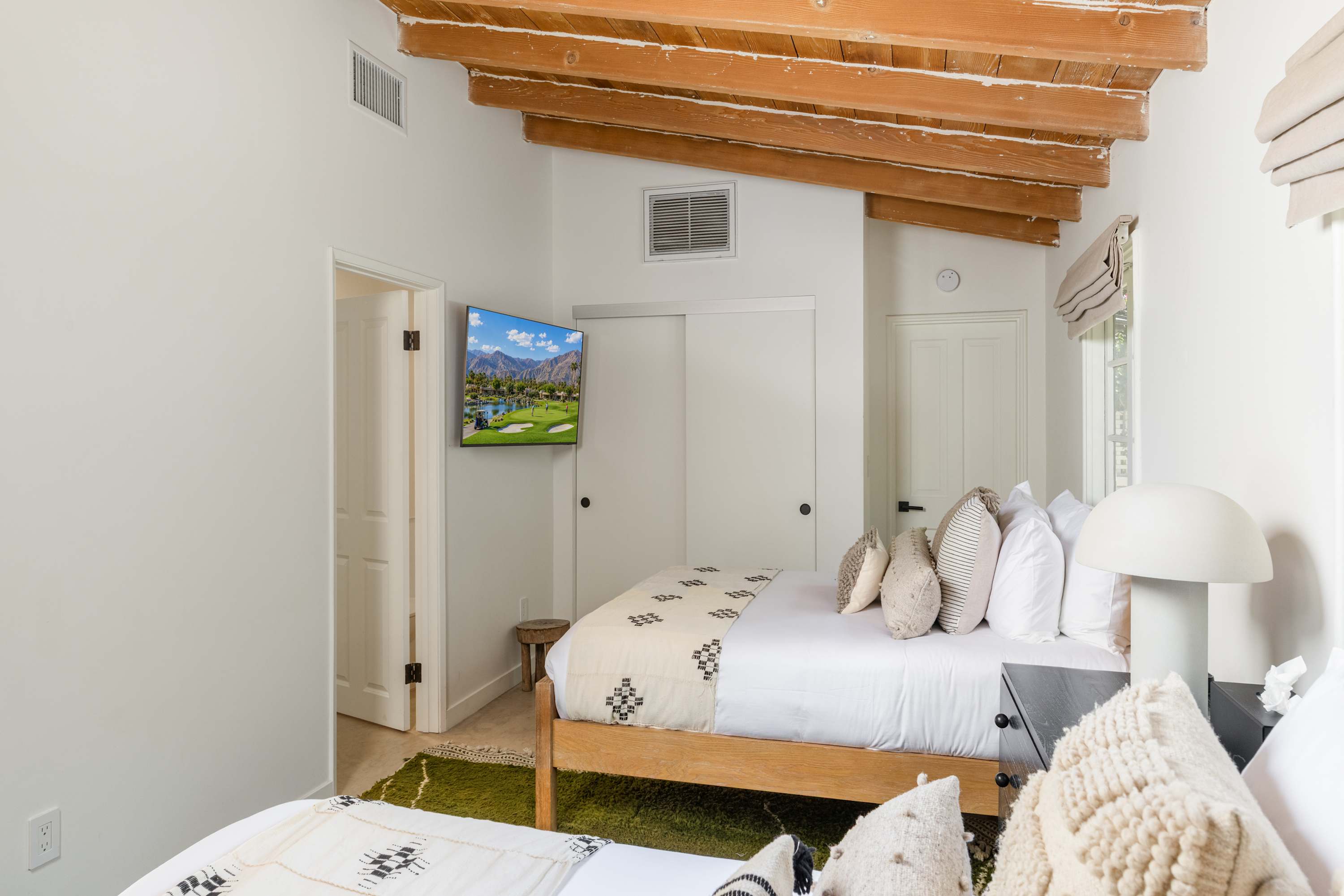 Bedroom 3 | San Simian in Palm Springs, California by Luxus Vacation Properties