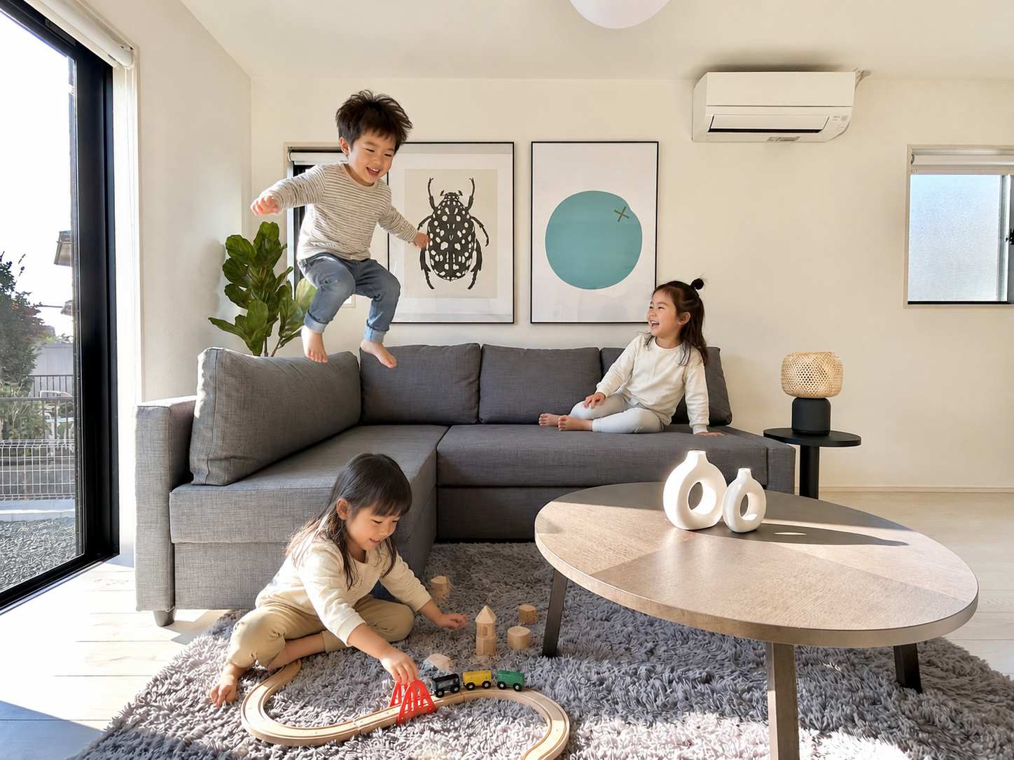 Restavio Ozu 001 10 Mins to Kumamoto Airport Modern 4BR House