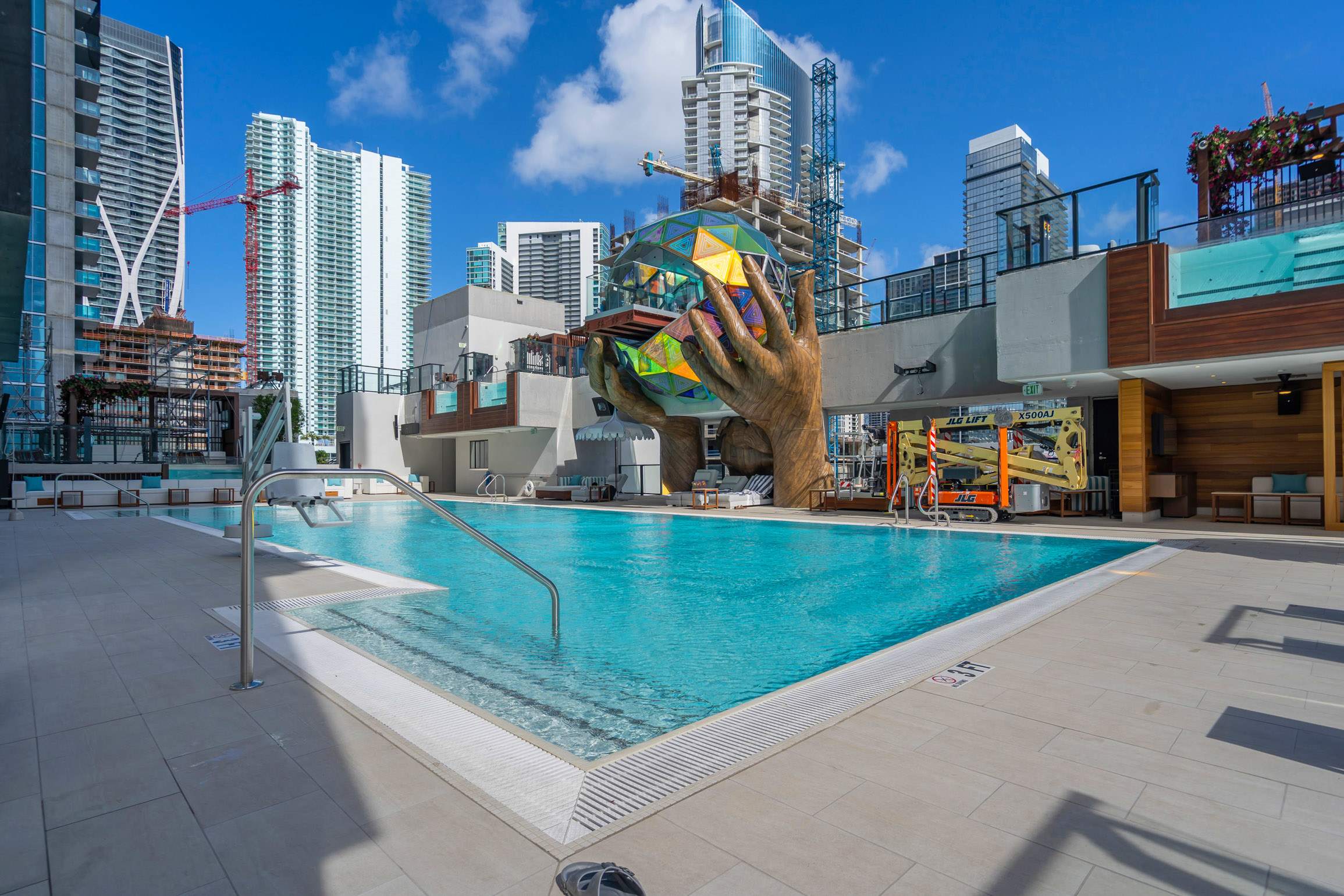 Make a splash or lounge the day away at the sparkling community pool​