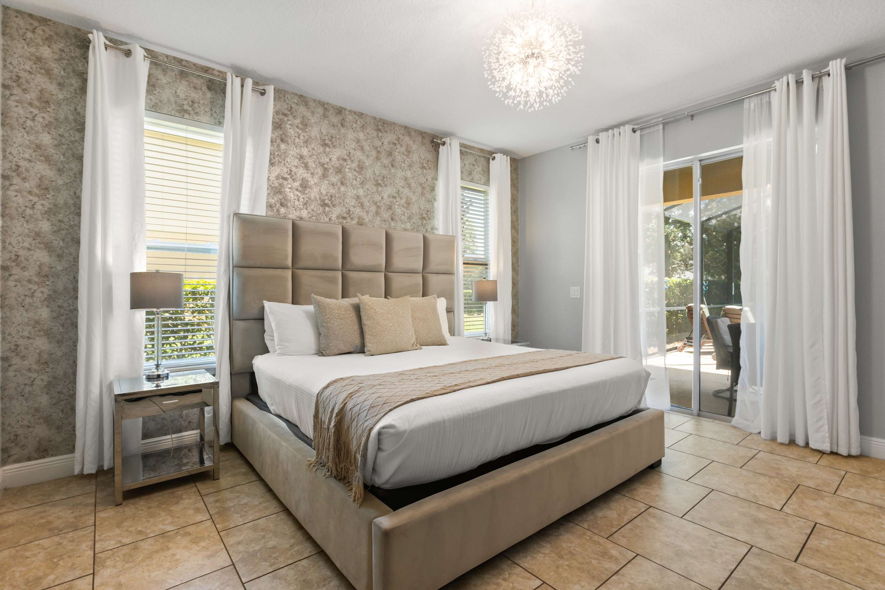 Stretch Out and Recharge in a Spacious King Bedroom