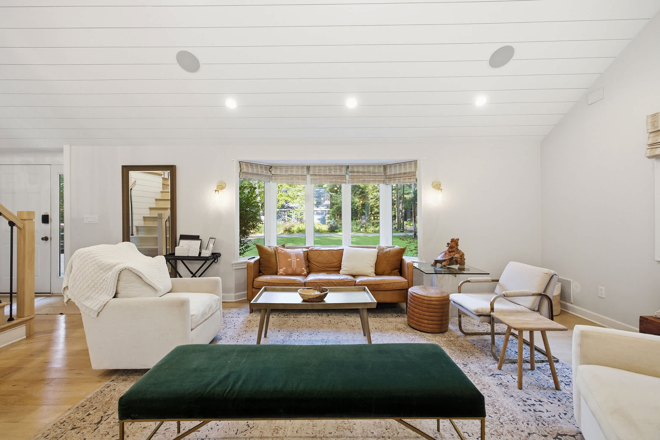 Loma House has two living spaces - great for separation when needed.