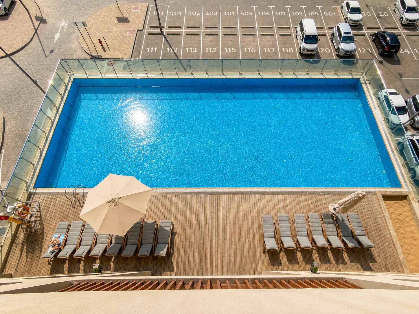 Studio Rénové avec Vue Mer aux Palm Views - Image 19