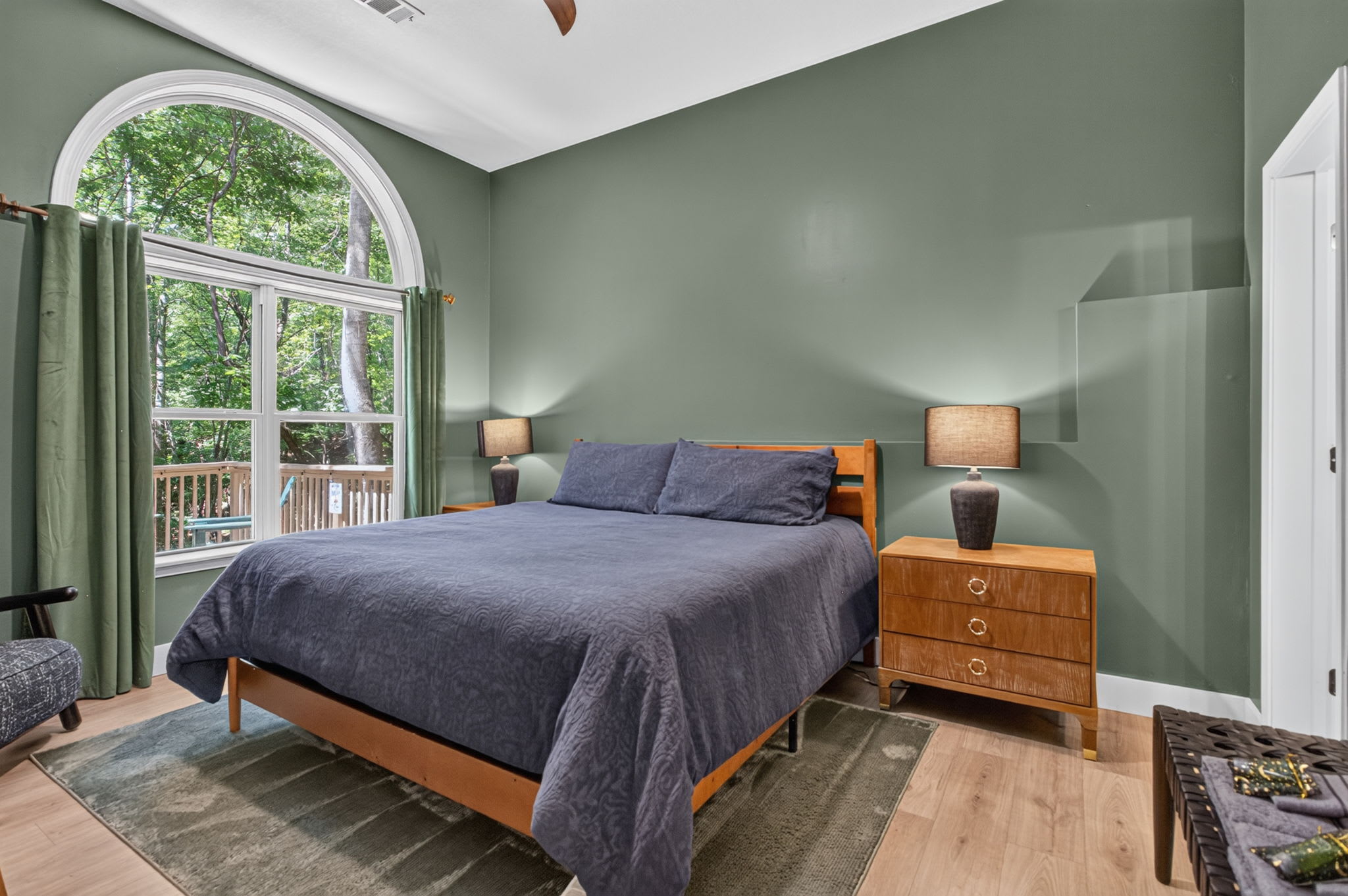  A closer look at Bedroom 2’s stylish furnishings and cozy atmosphere.
