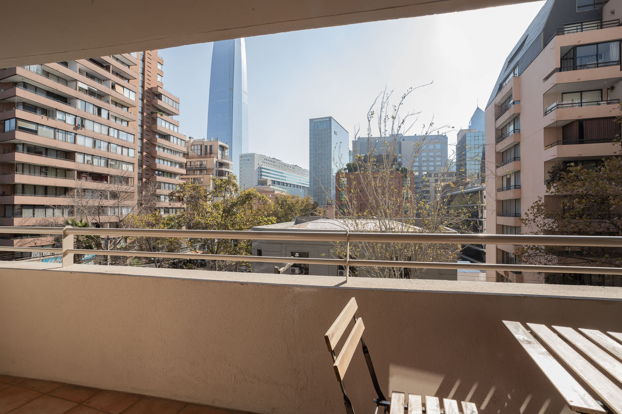 Enjoy stunning city views from your private balcony, perfect for morning coffee or evening relaxation.