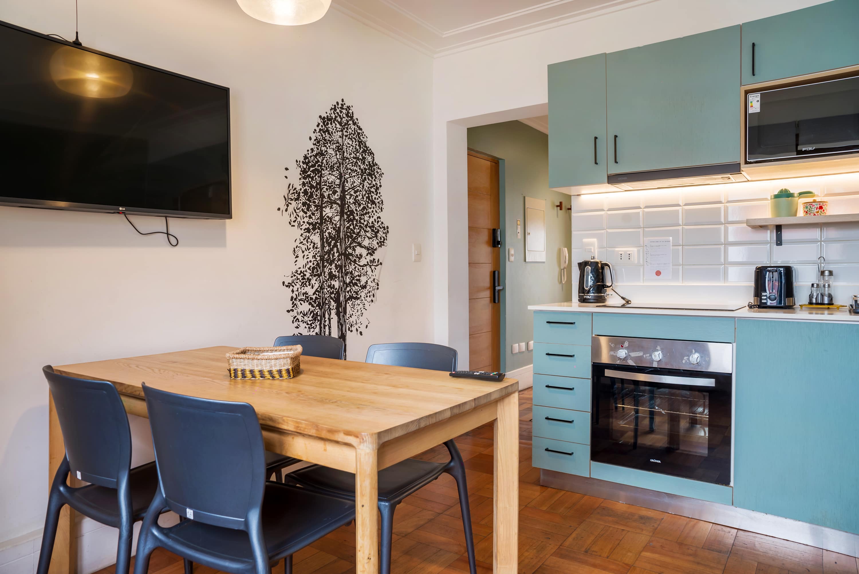 Bright Apartment on Emilio Vaisse 1BR 1BA for Four