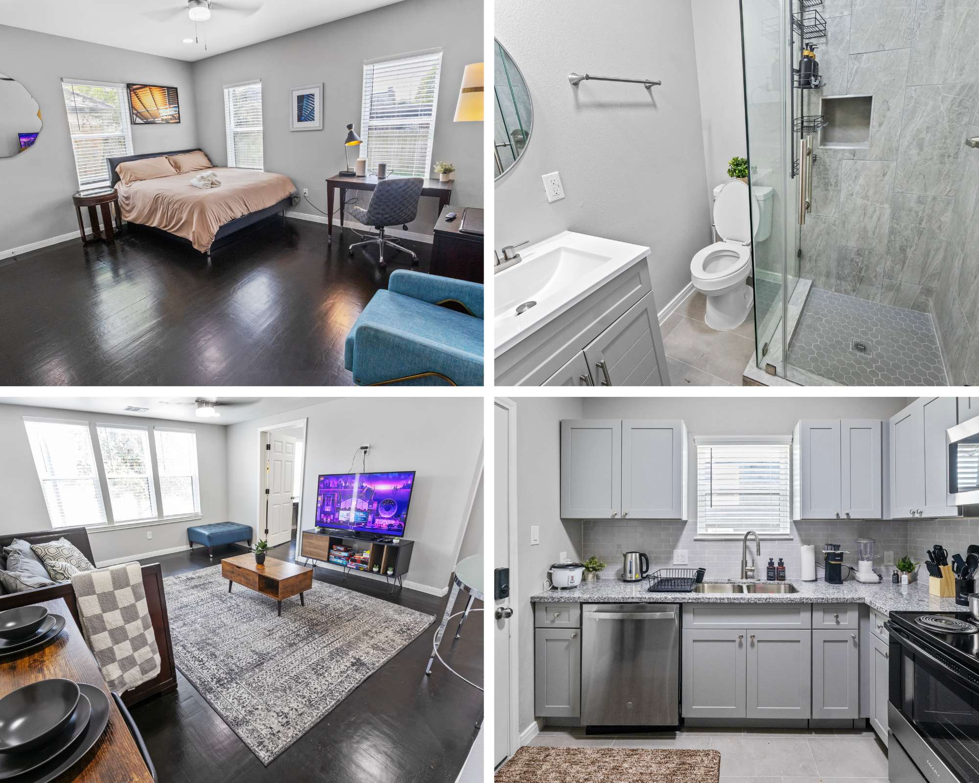 2br Loft Near Tsu + Med Center | In-unit Laundry | Third Ward Houston 2 - Houston, TX