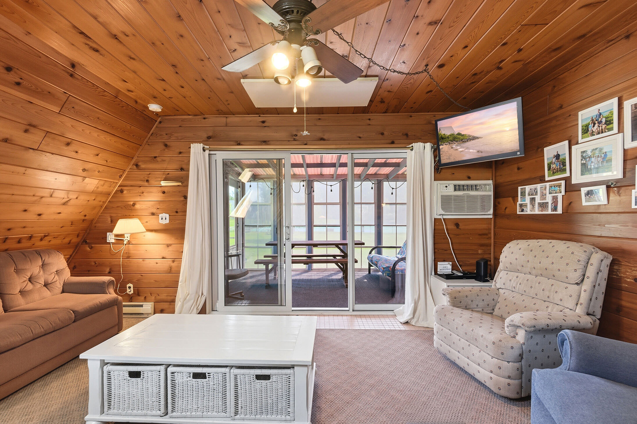 Where movie nights become part of the chalet holiday tradition.