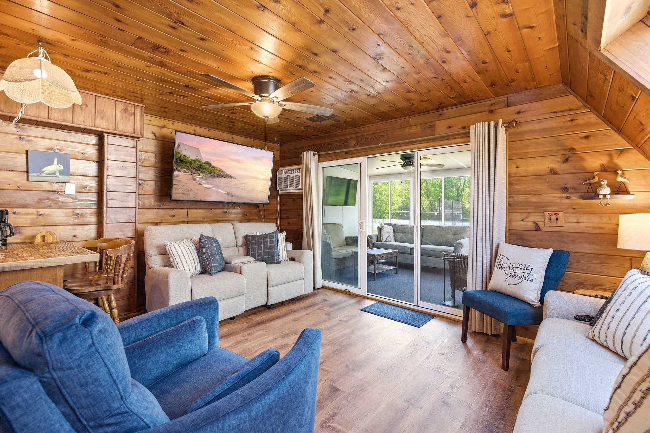 Plenty of space in Chalet #57 that keeps everyone together between adventures.