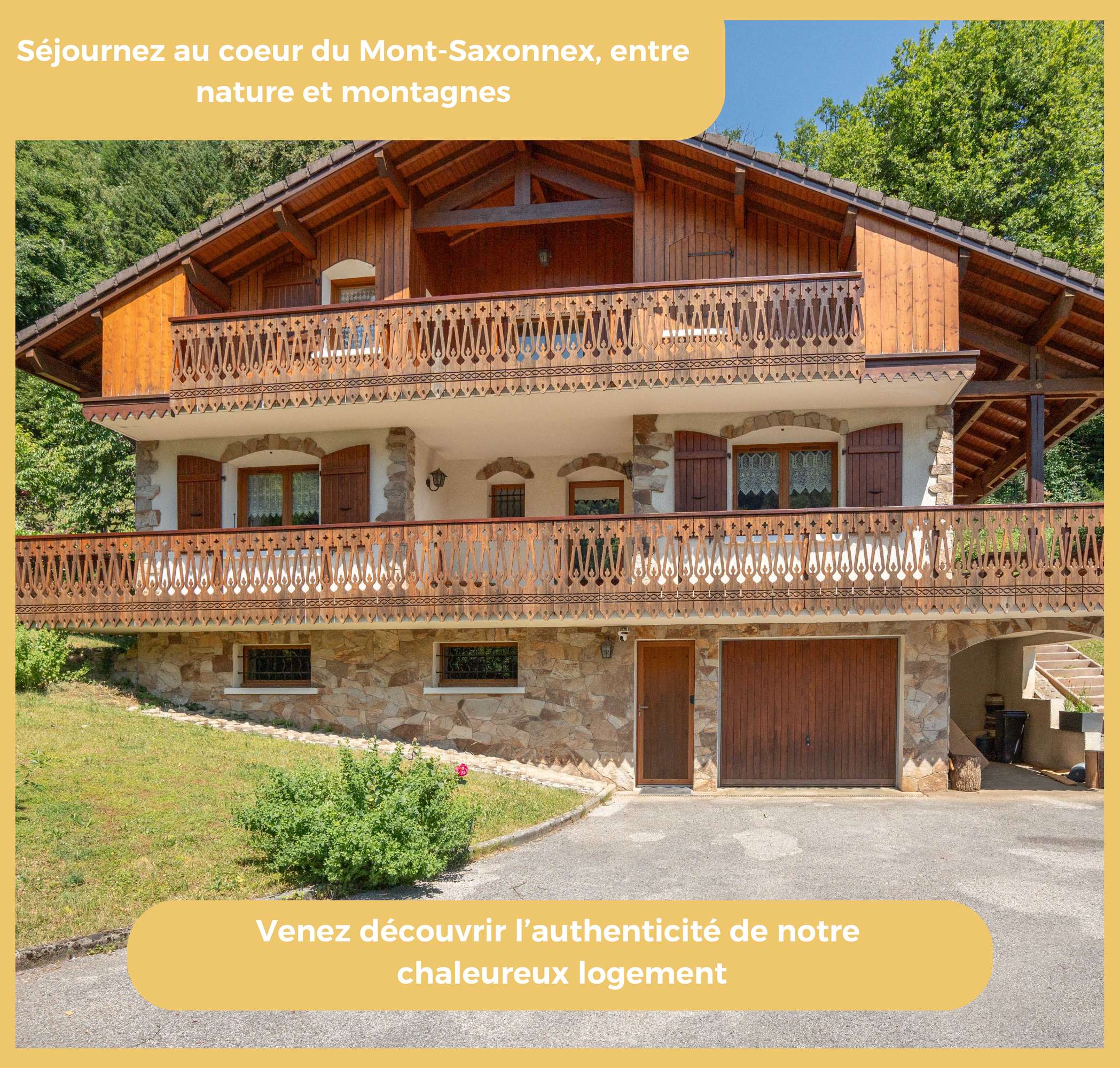 Chez Olivier I Chalet I Mont Saxonnex - photo 1