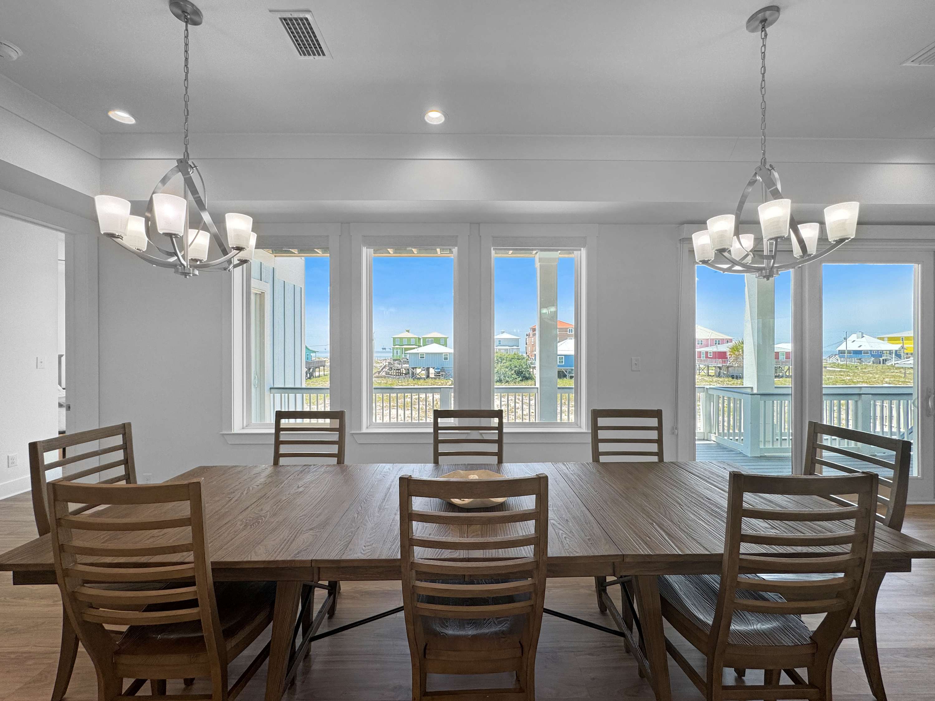 Make mealtime memories together at the dining table, seating 8​