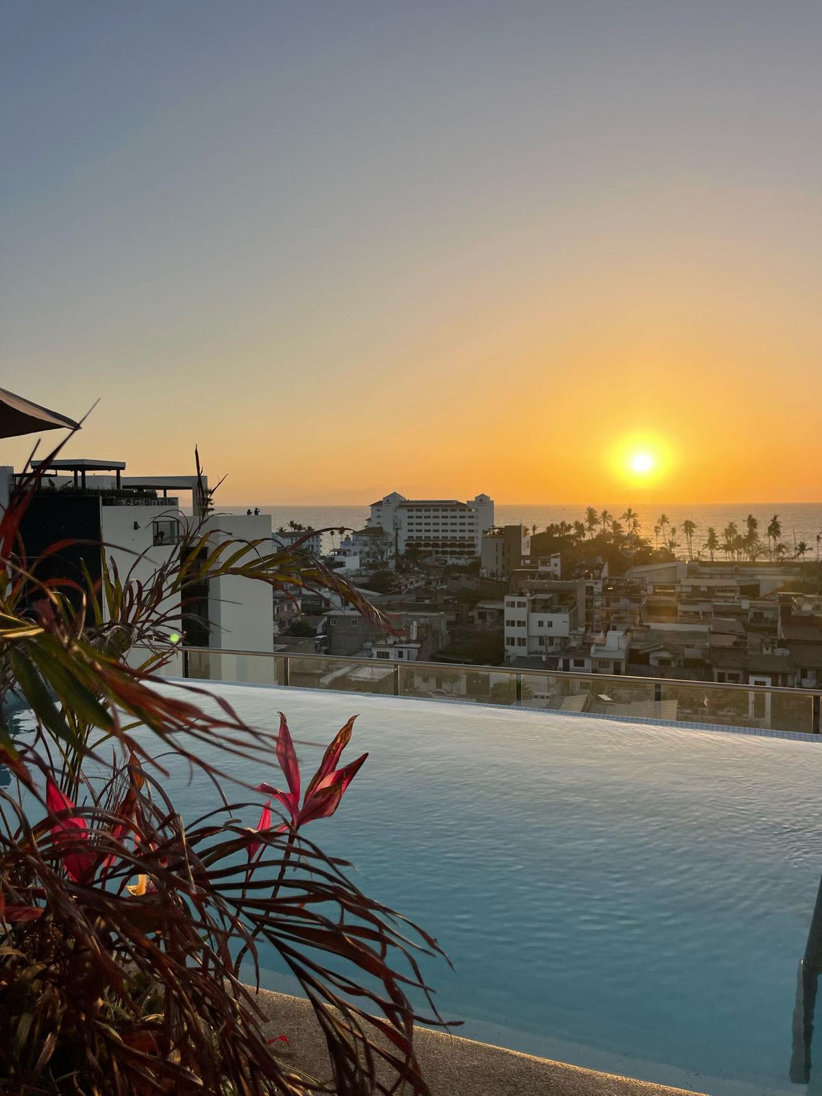 Casa Lluvia Retreat • Rooftop Infinity Pool