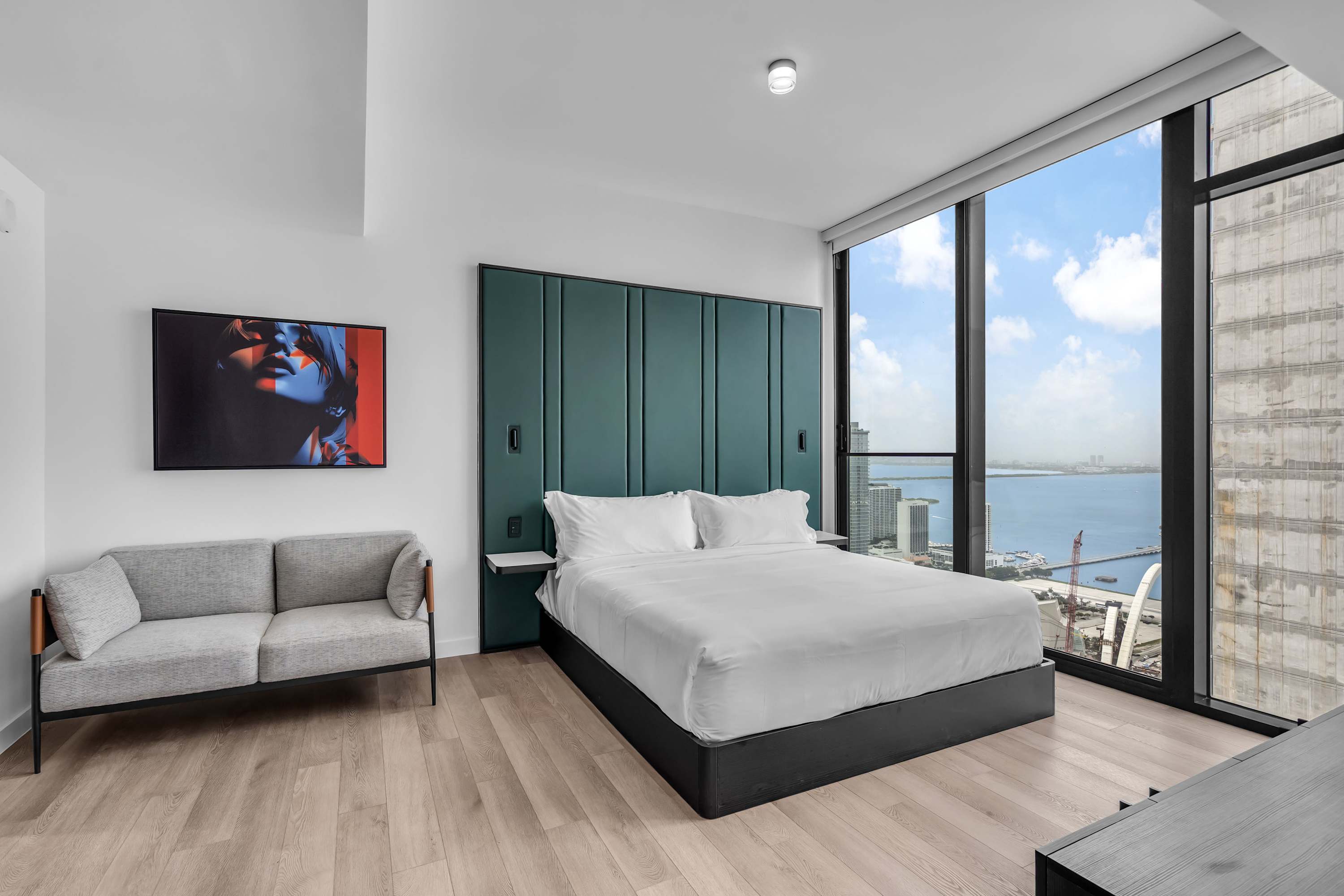 Recharge in the king suite, boasting a smart TV & ensuite bath​