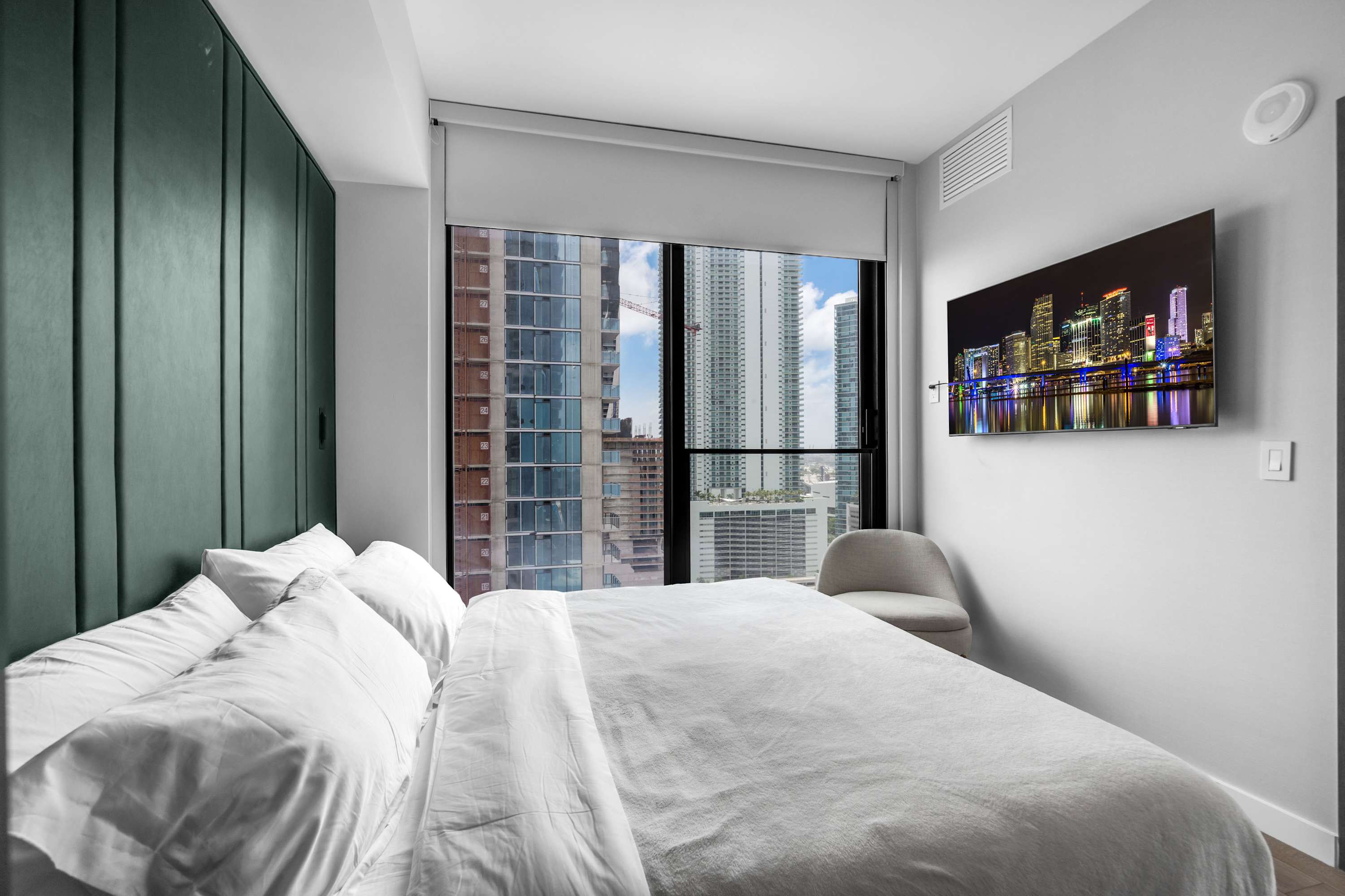 Recharge in the king suite, offering a smart TV & ensuite bath​