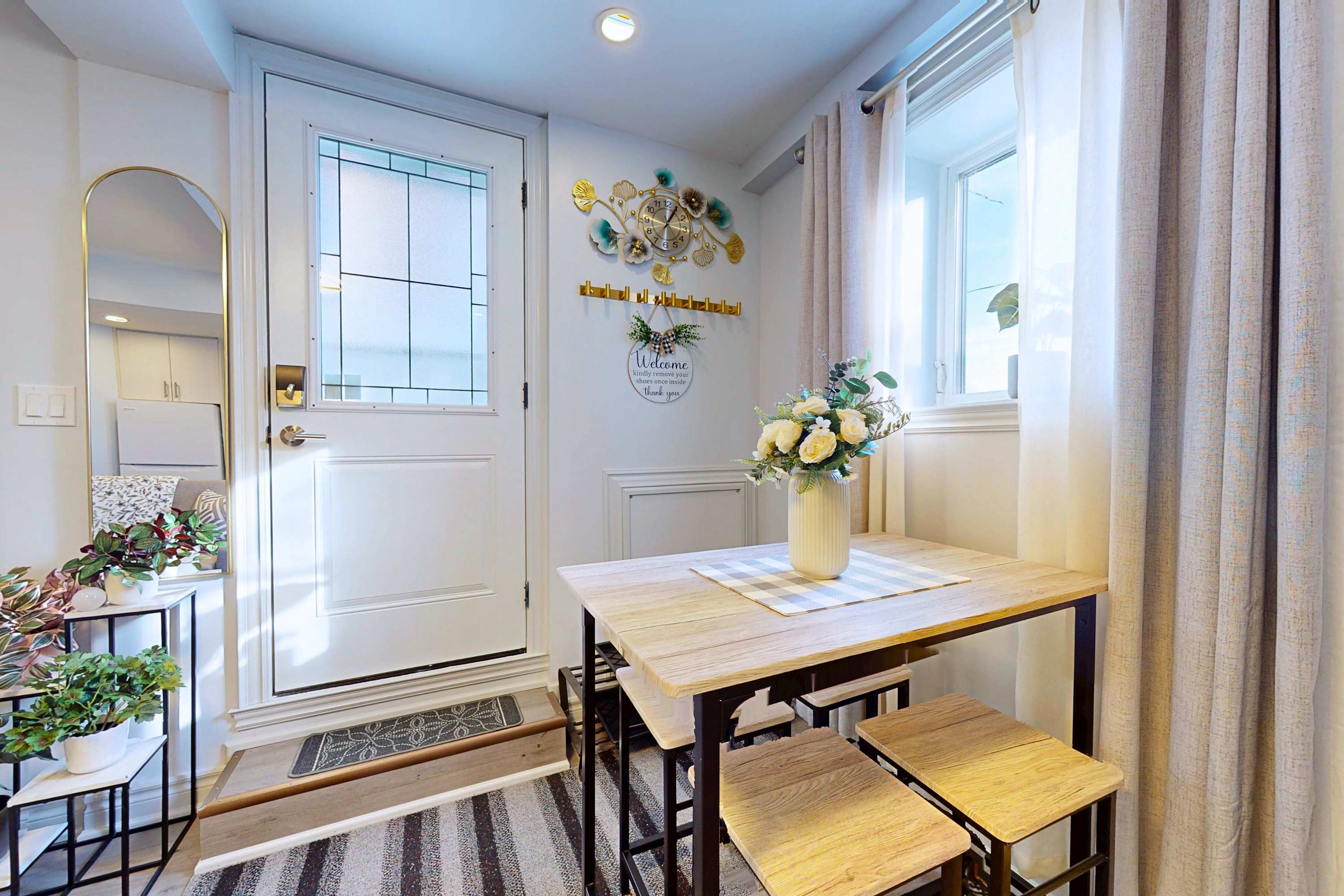 Share meals and make memories at this dining table for four
