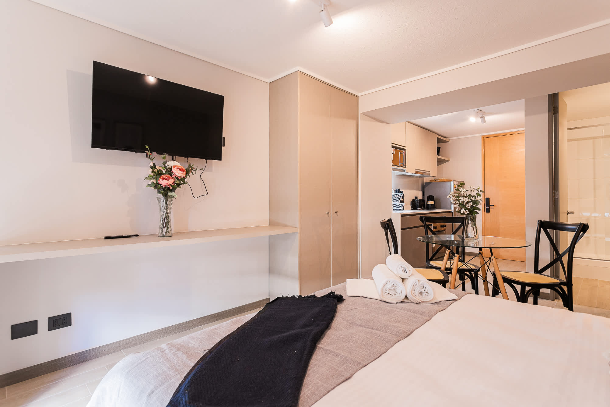 City Haven Studio Apartment for Two Guests in Nunoa