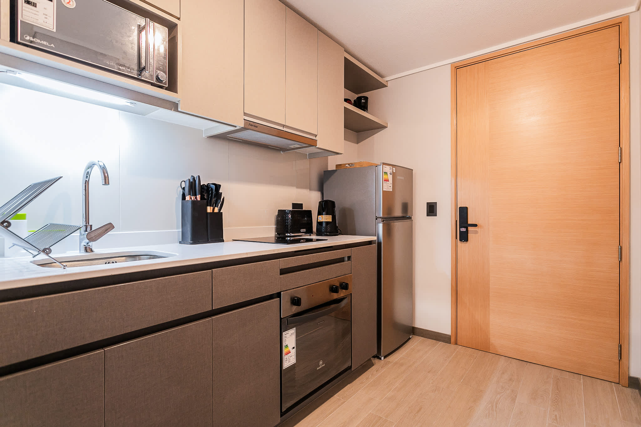 City Haven Studio Apartment for Two Guests in Nunoa