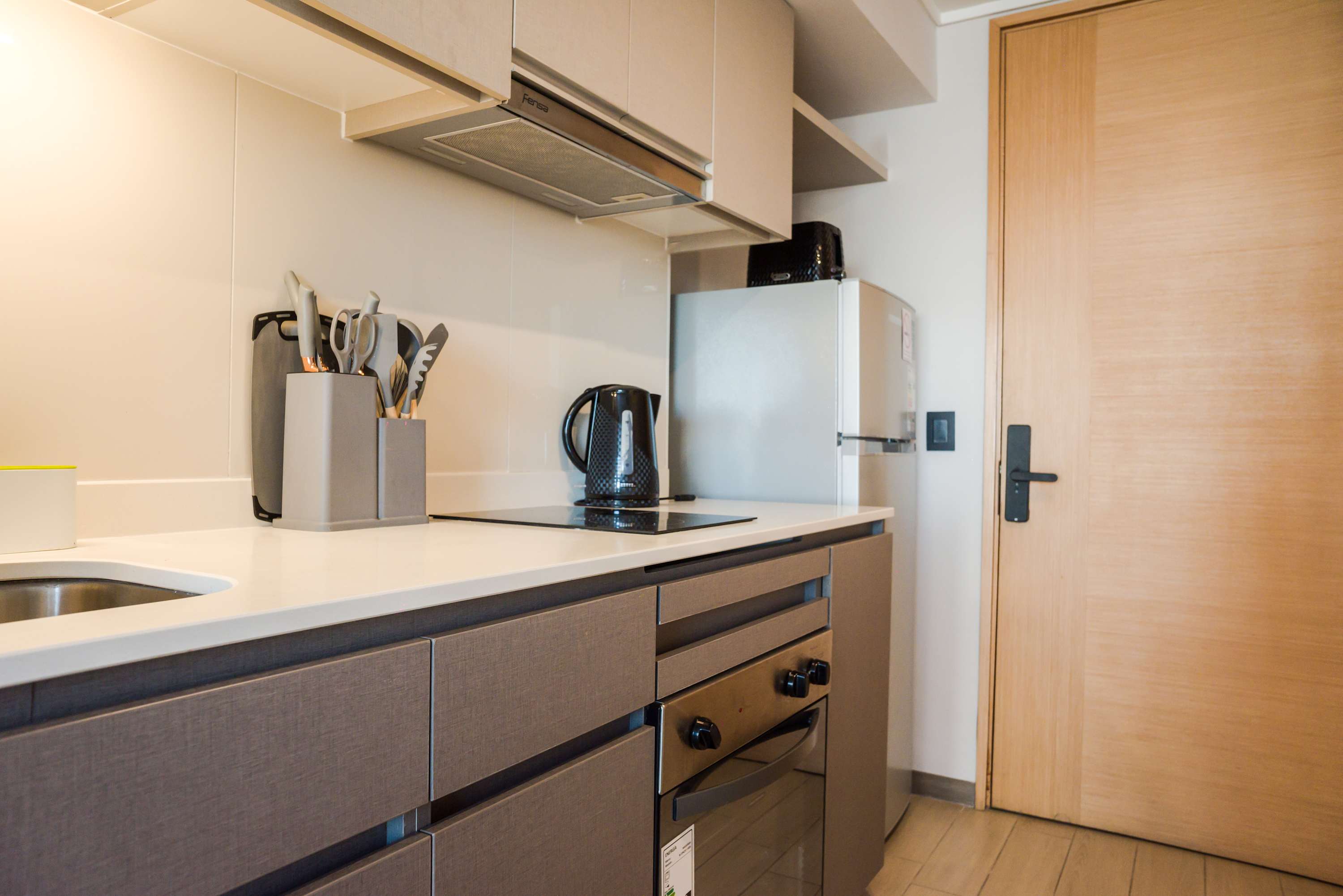 Comfortable Studio in Nunoa with Balcony and WiFi