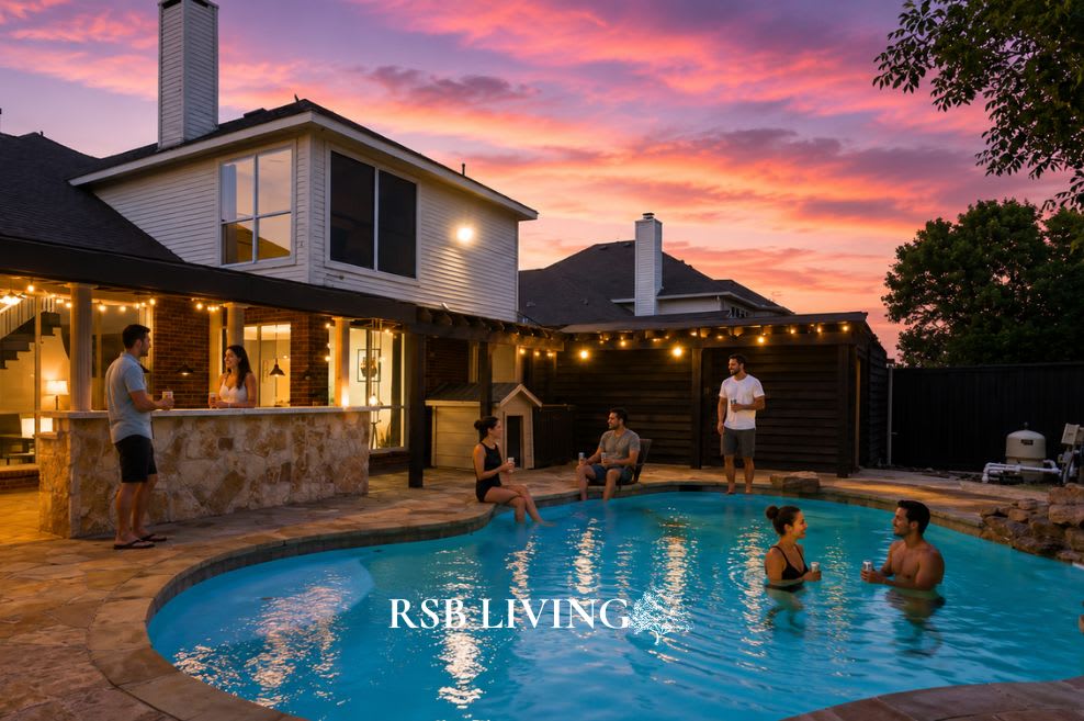 Stunning Pool And Game Room Oasis - Elegant Family Getaway - Dallas, TX