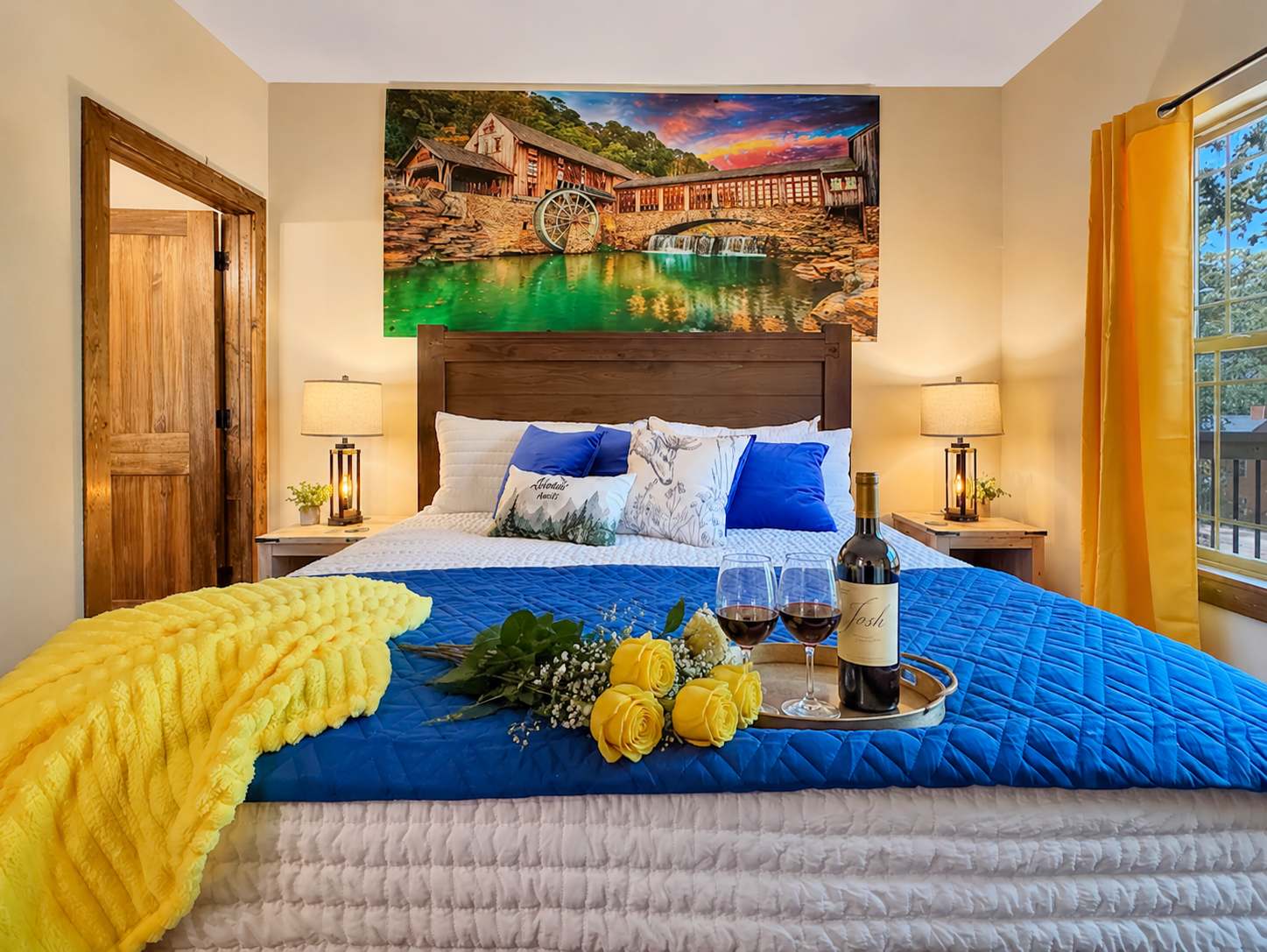Gorgeous King suite with ensuite. Escape from everything!