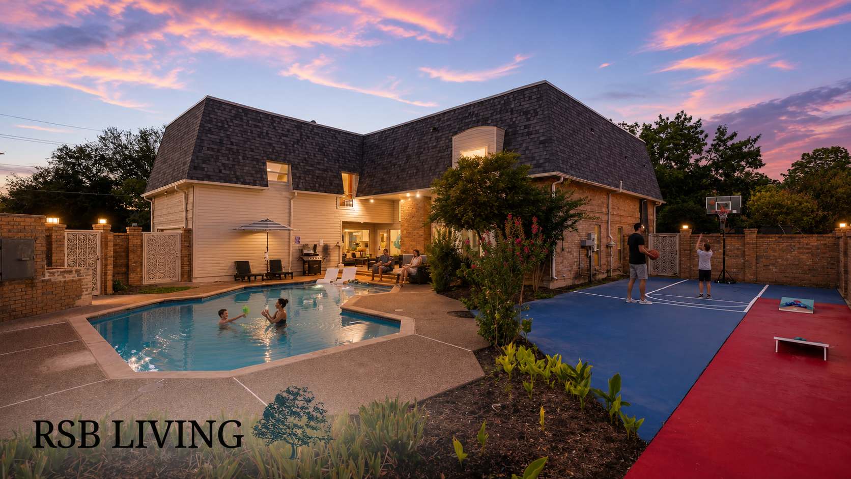 7br 5ba W Pool, Hot Tub, Sport Court & Game Room - DeSoto, TX