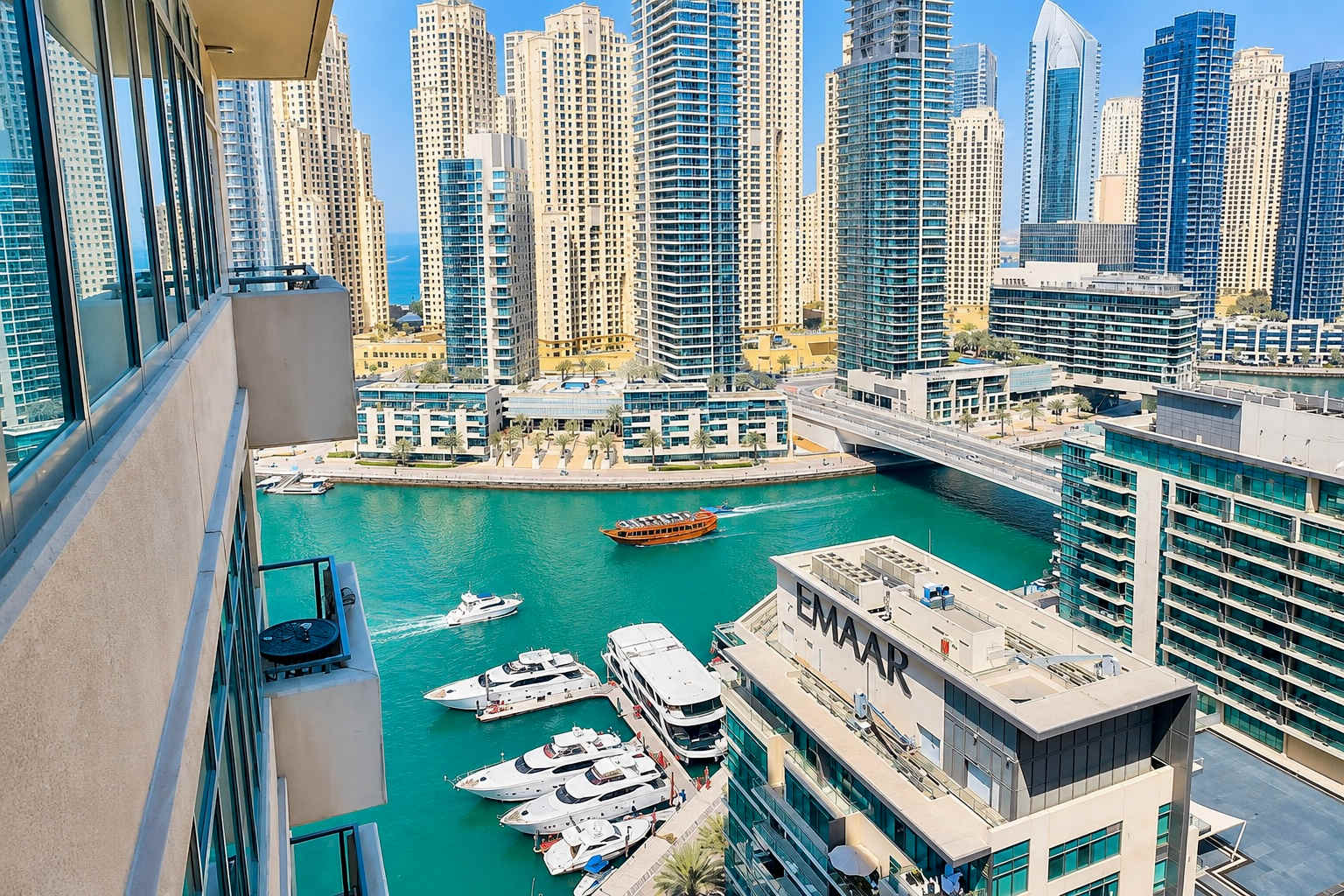 Dubai Marina 1BR Apartment with Gym & Pool - Image 23